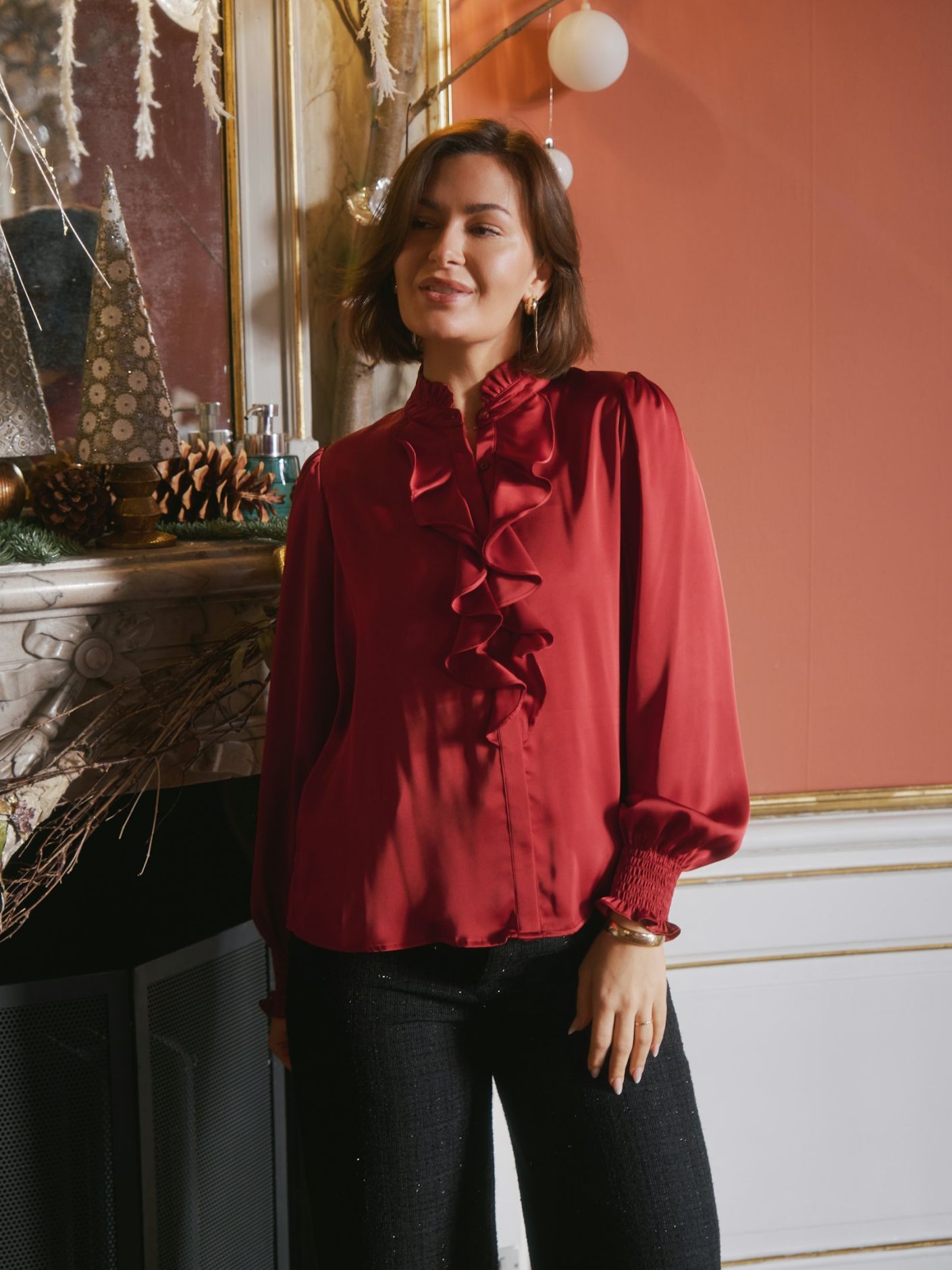 Neo Noir Blus Zamola Blouse