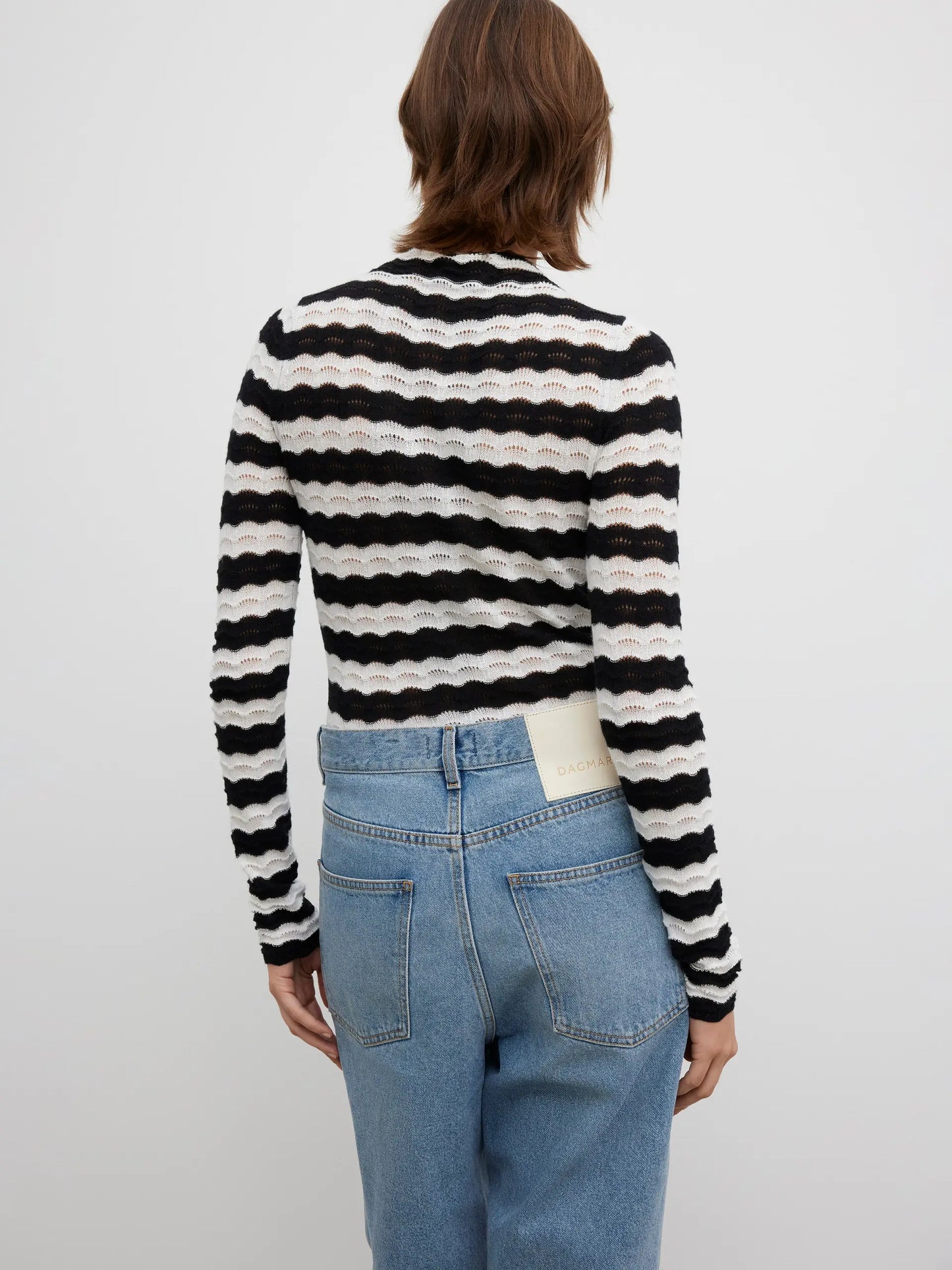 Dagmar Topp Lace Knit