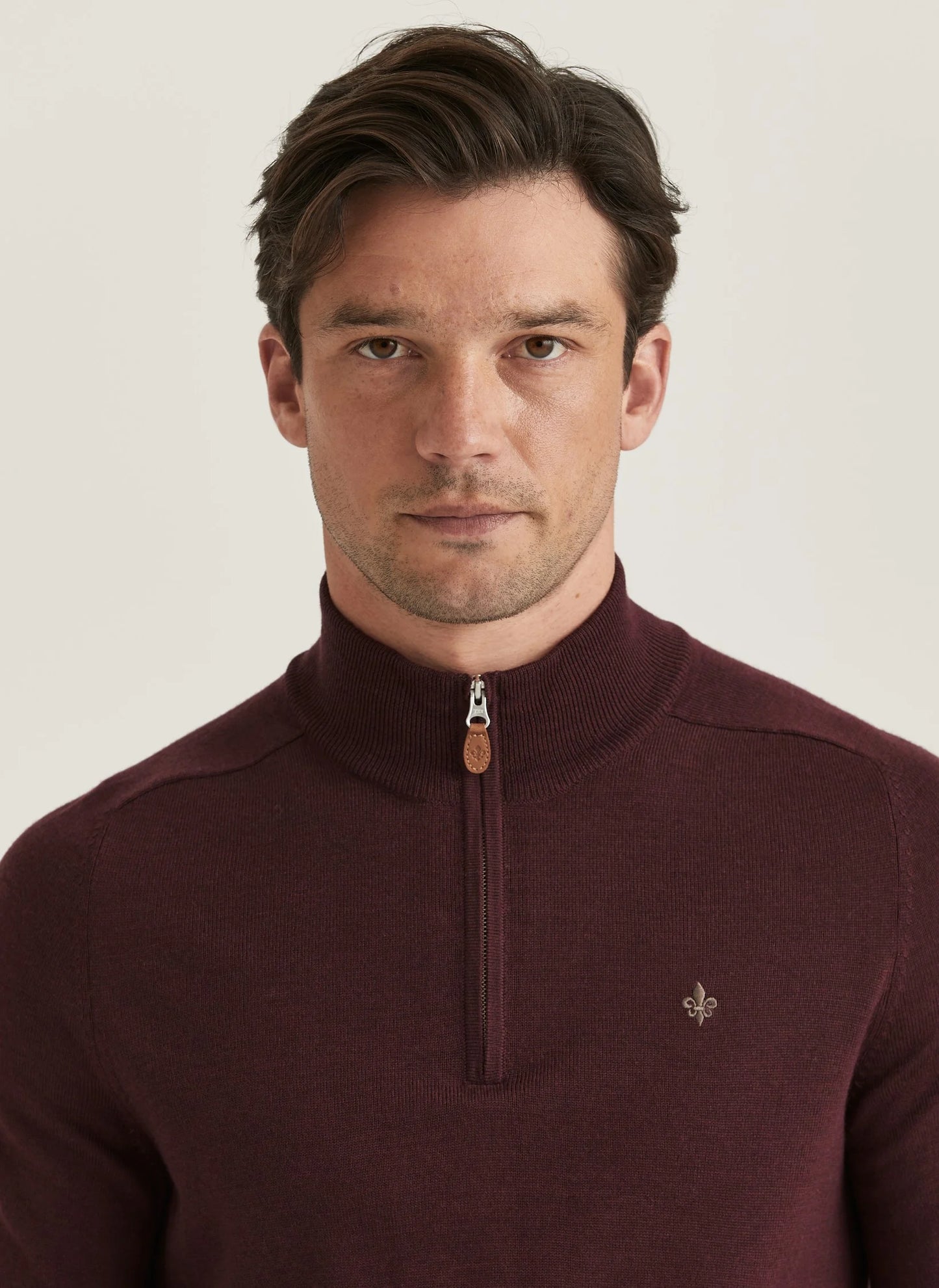 Morris Tröja Merino John Zip