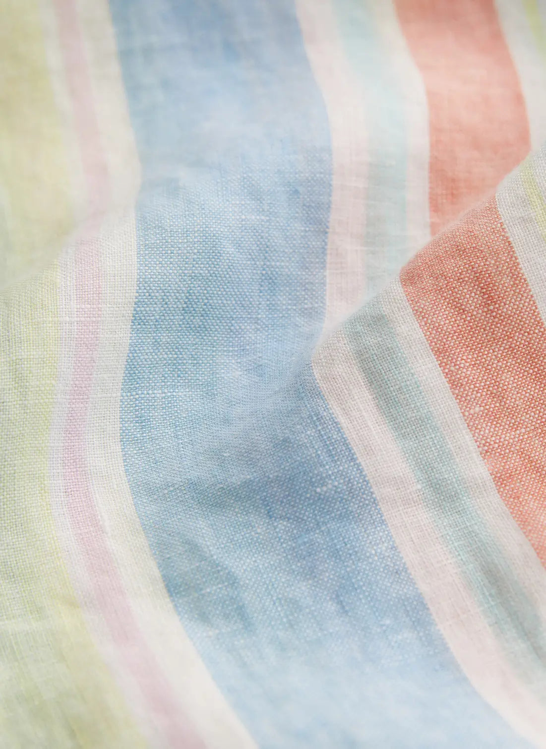 Morris Skjorta Happy Linen Stripe -Classic Fit