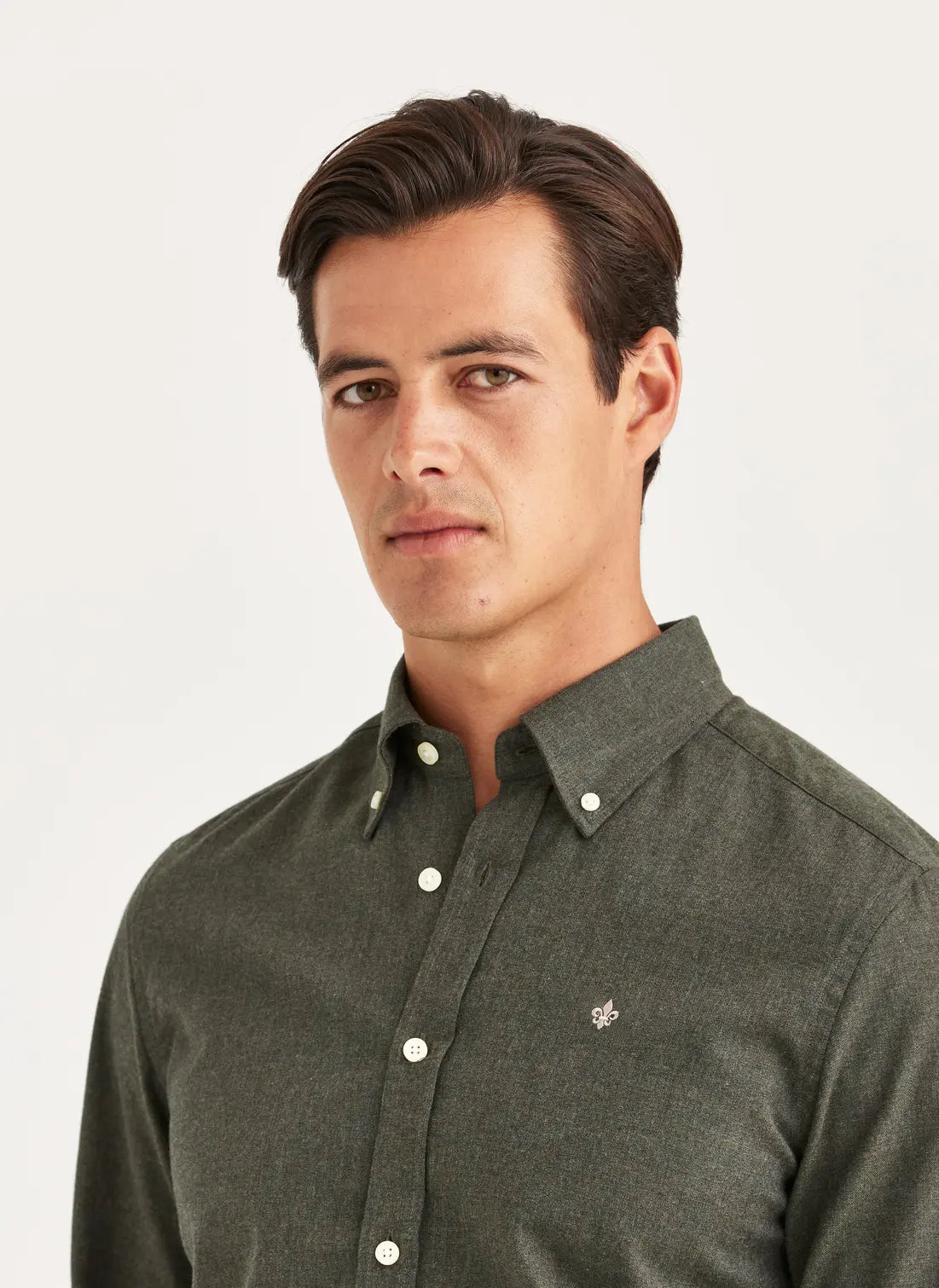 Morris Skjorta Watts Flannel -Slim Fit