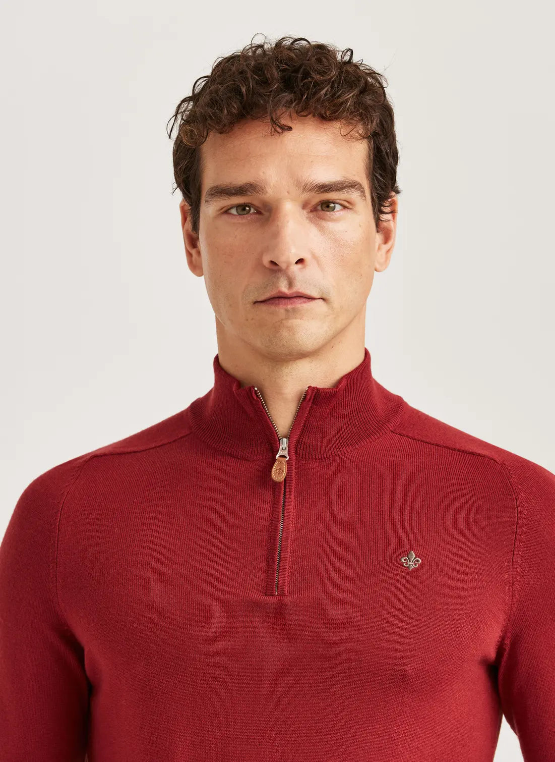 Morris Tröja Merino John Zip