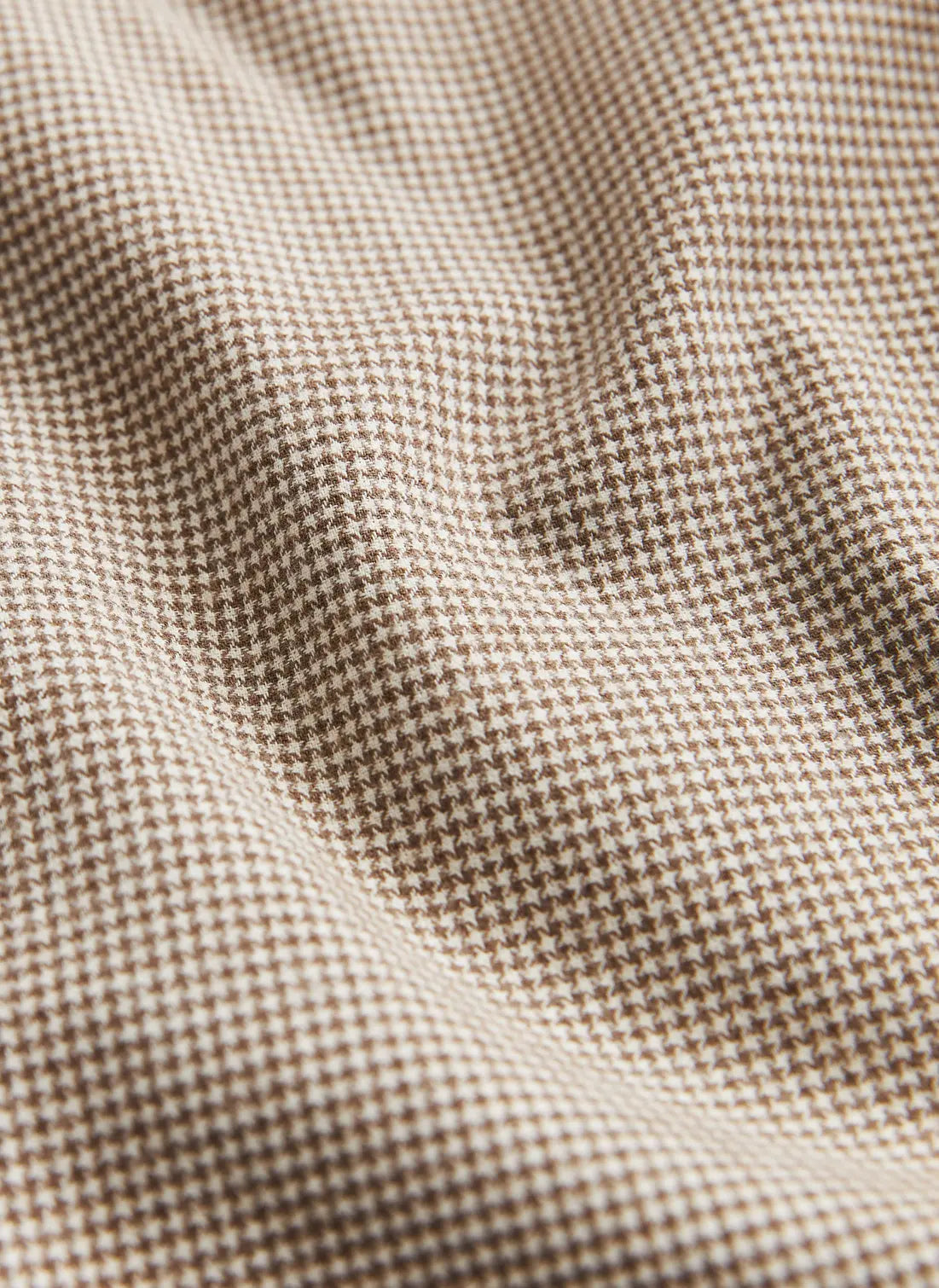 Morris Skjorta Soft Twill Dogtooth -Slim Fit