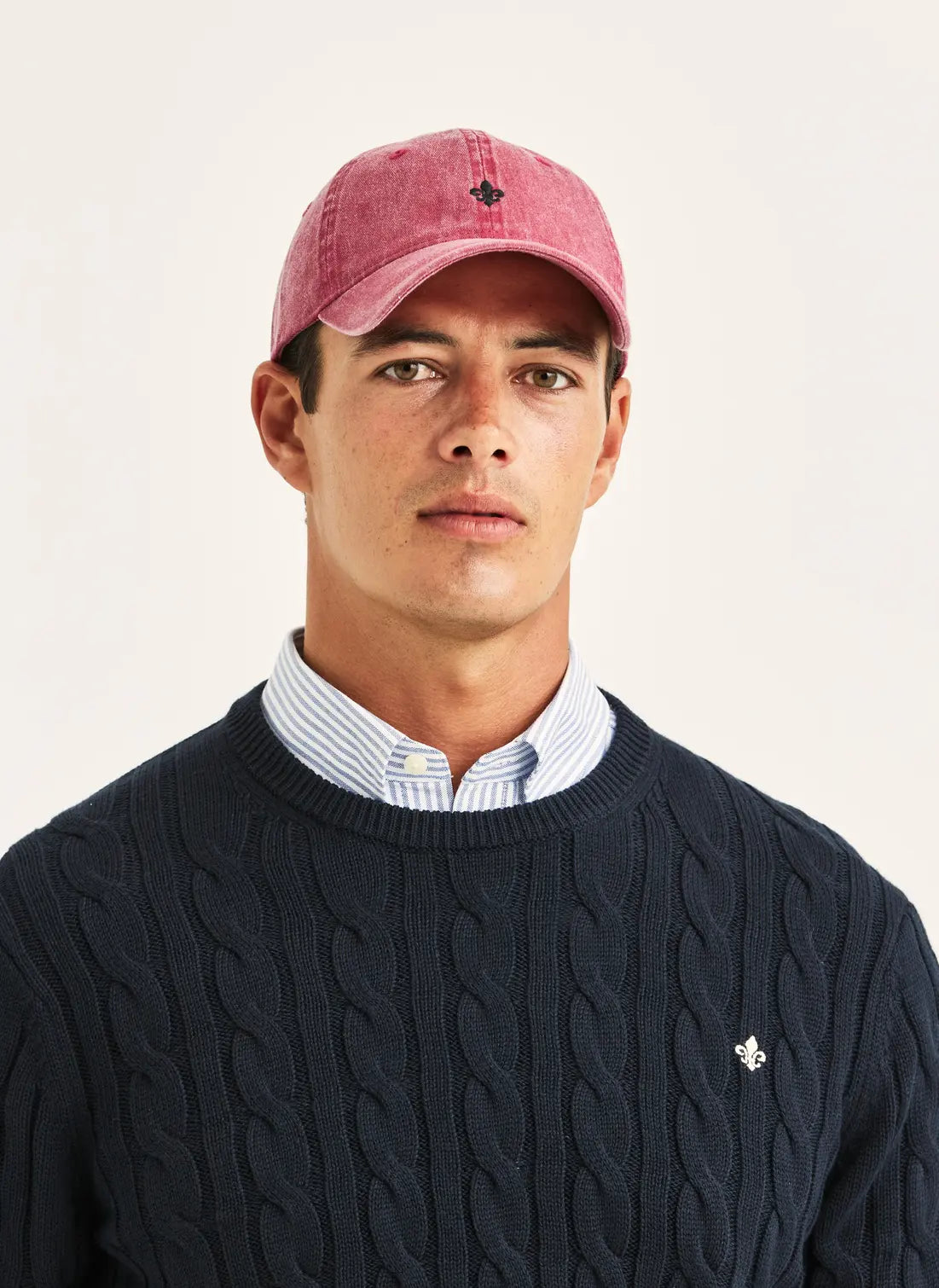 Morris Tröja Ethan Cable Oneck