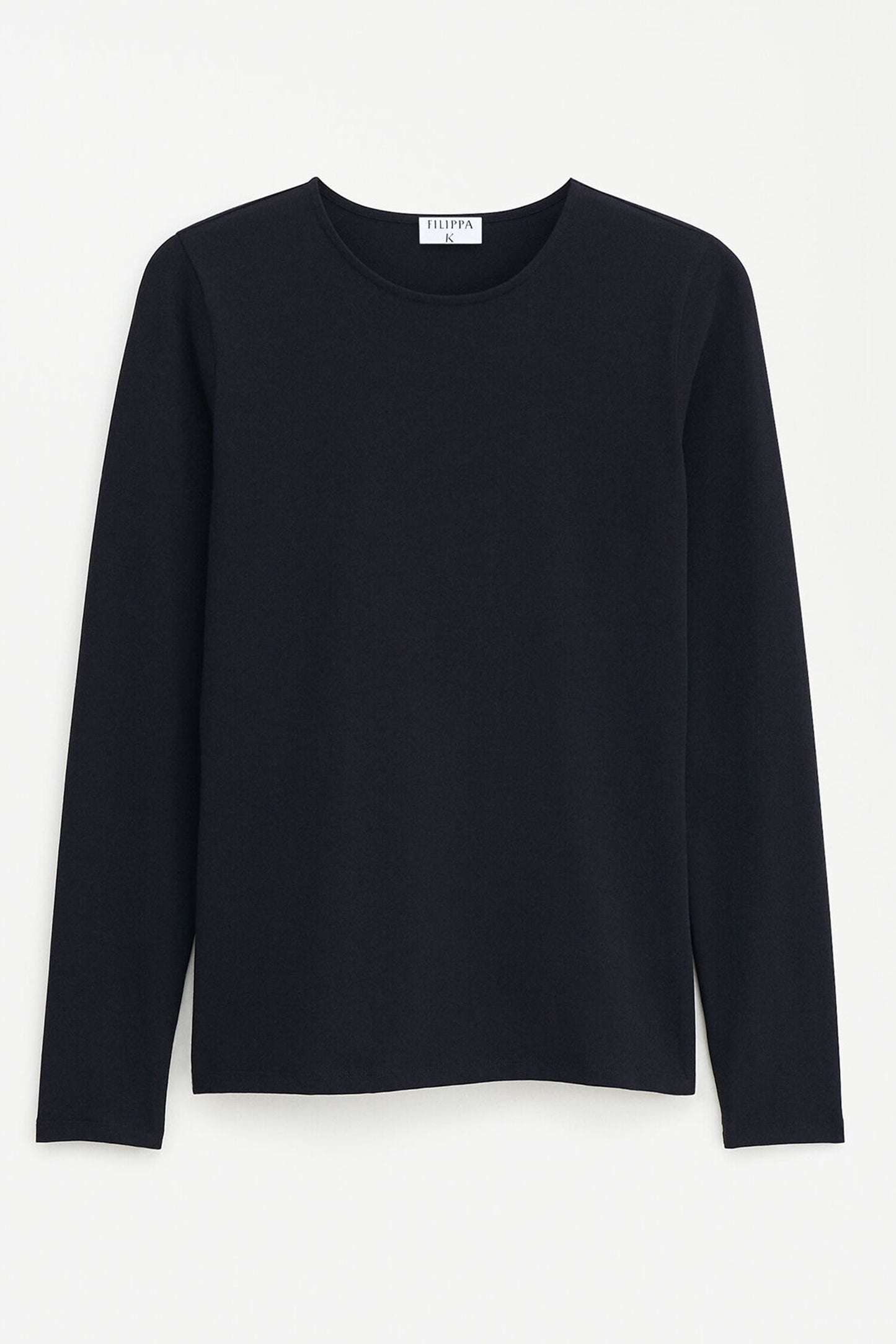 Filippa K Topp Cotton Stretch Long Sleeve