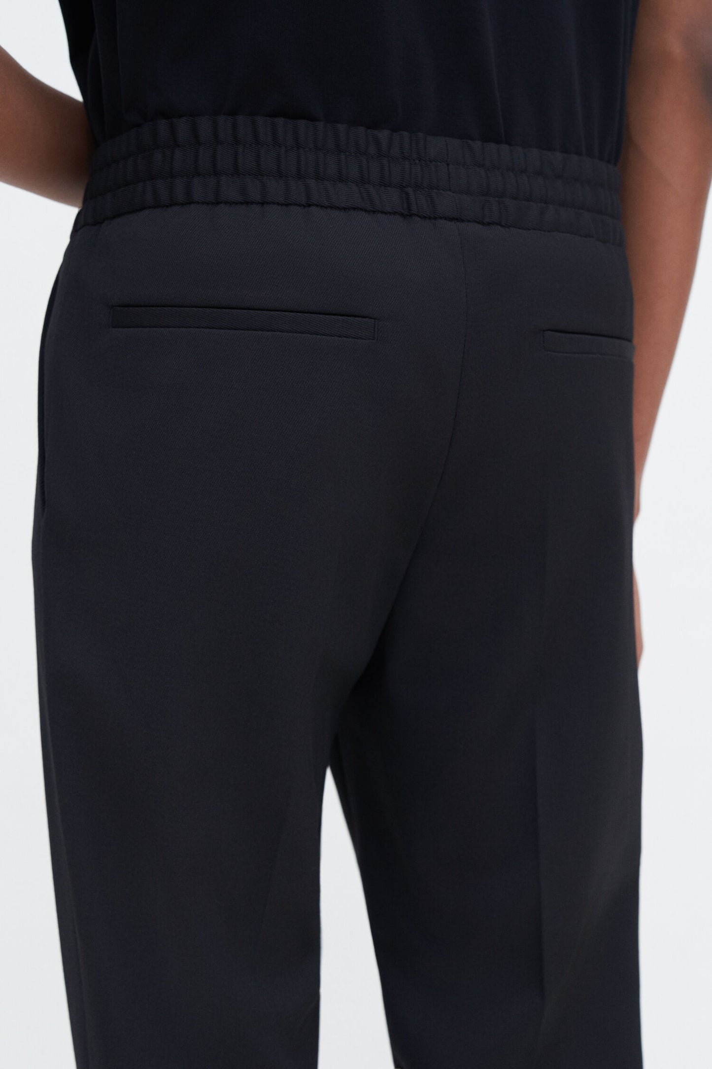 Filippa K Byxor Terry Cropped