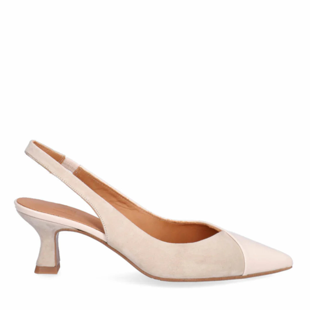 Billi Bi Slingback Lack/Suede