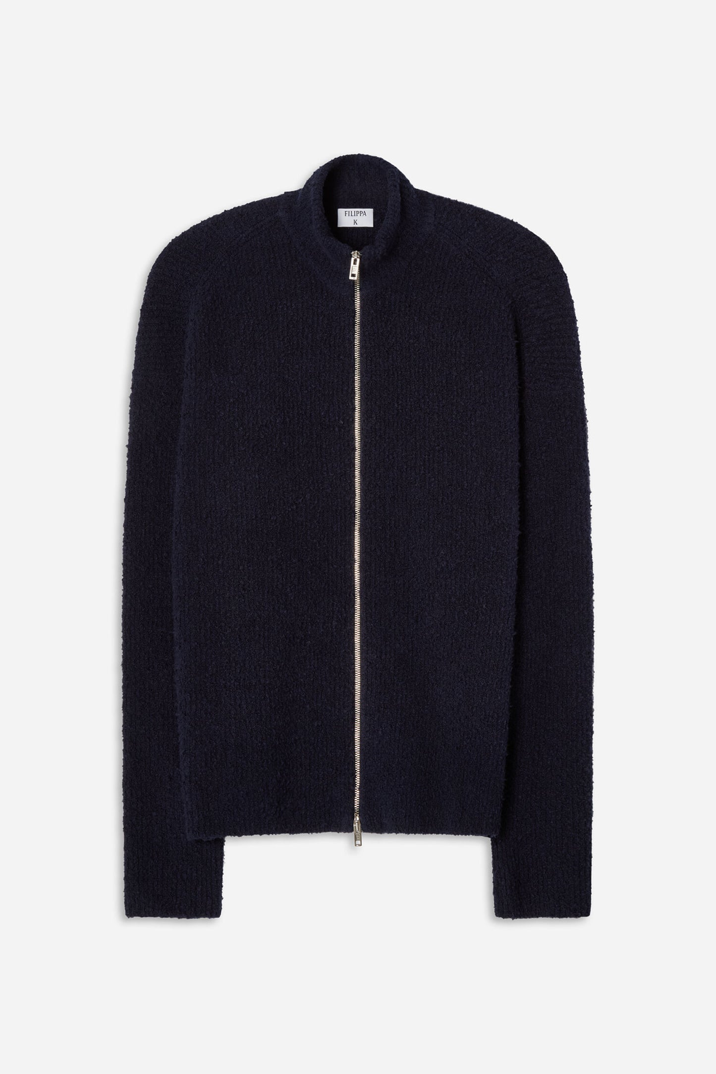 Filippa K Kofta Ribbed Cotton Zip