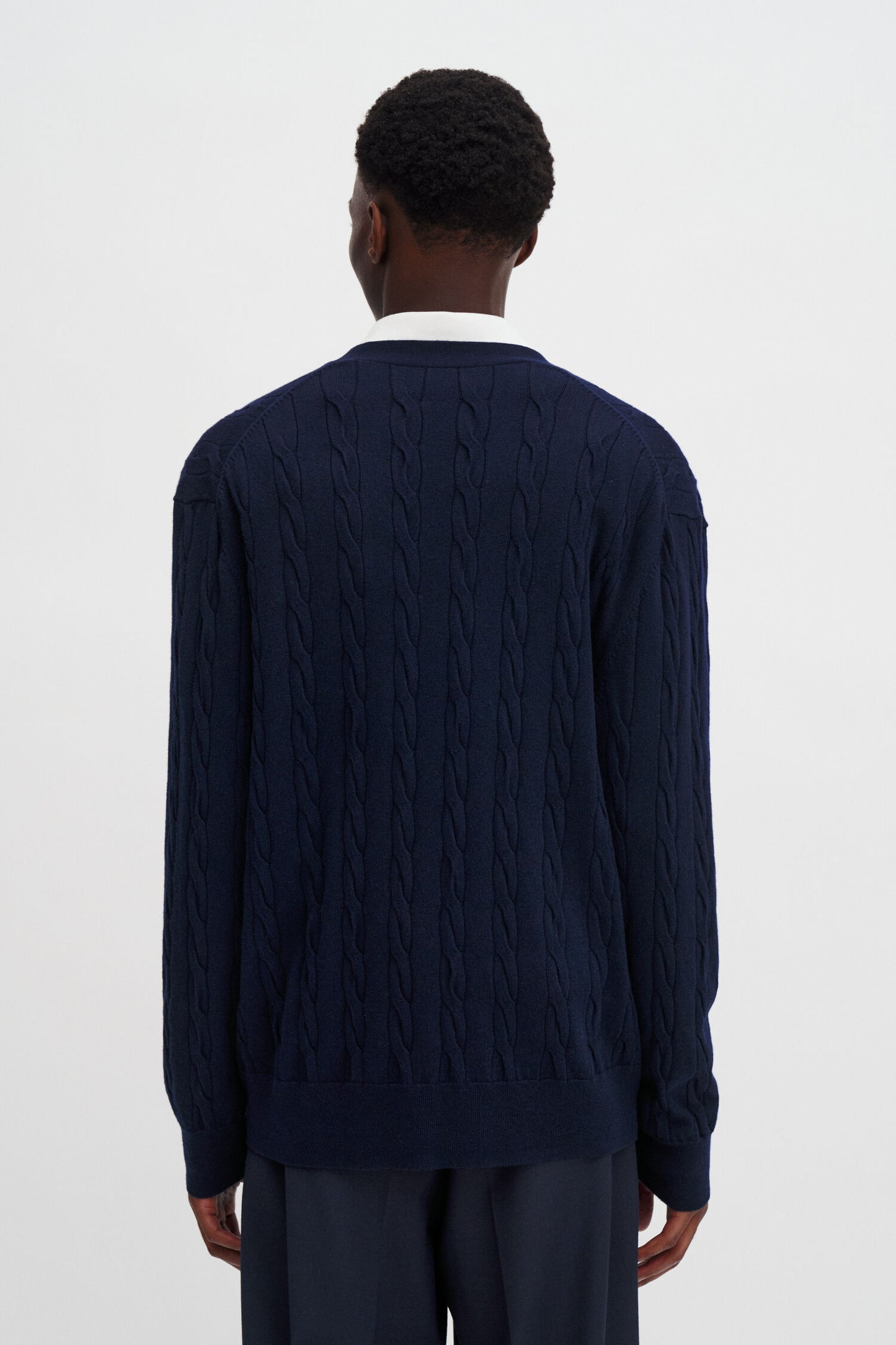 Filippa K Kofta Braided Cotton Merino