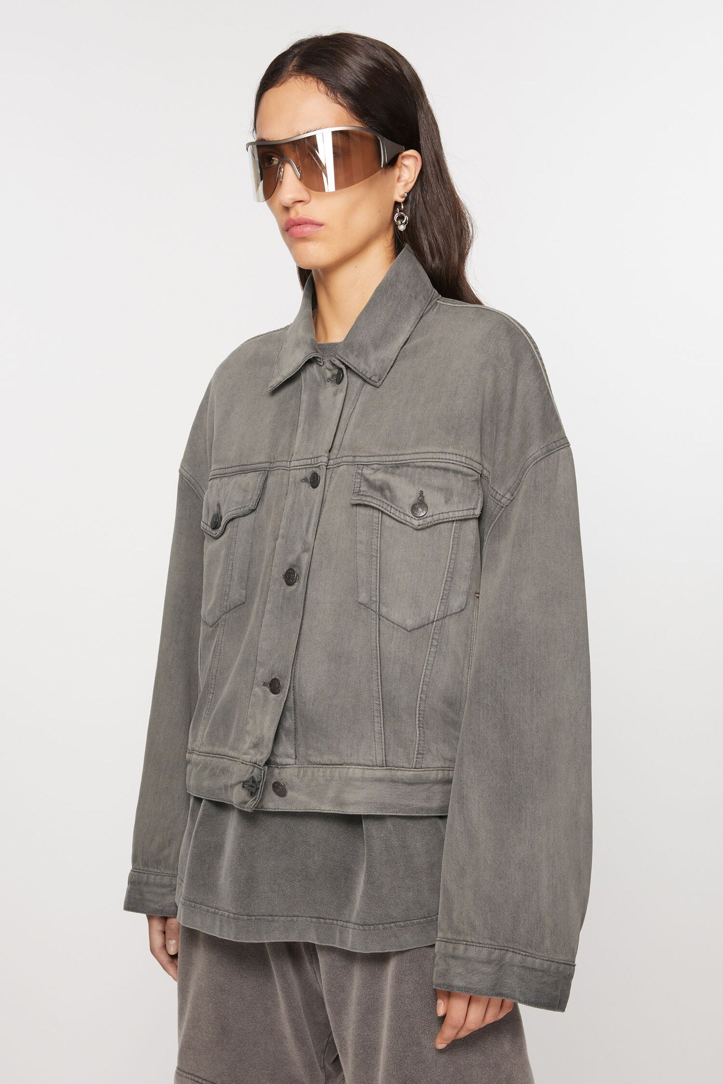 Acne Studios Jacka Denim Relaxed Cropped Fit