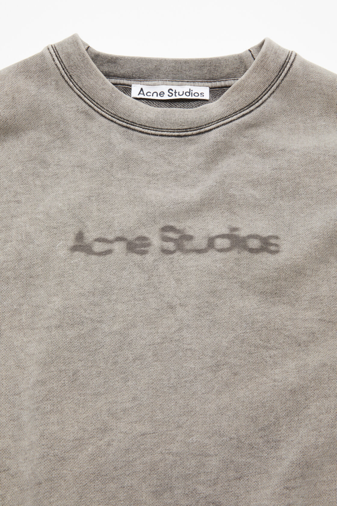Acne Studios Tröja Blurred Logo Sweater