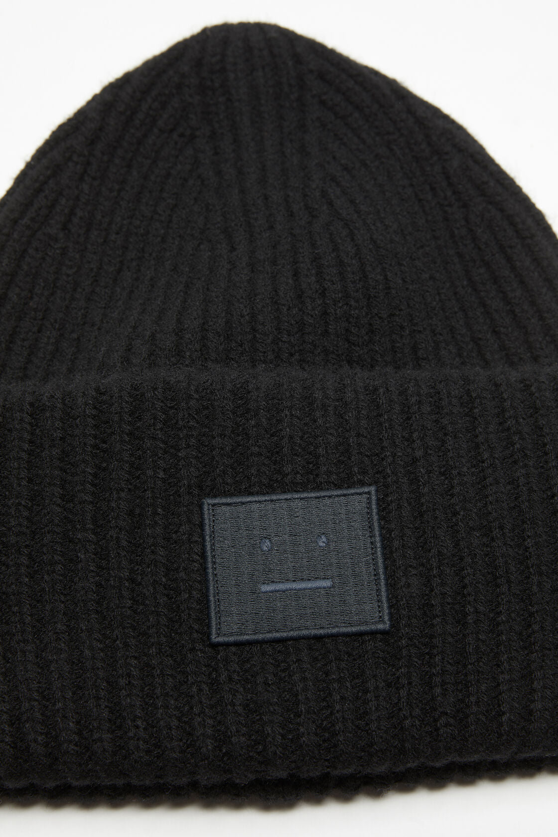 Acne Studios Mössa Large Face Logo Beanie