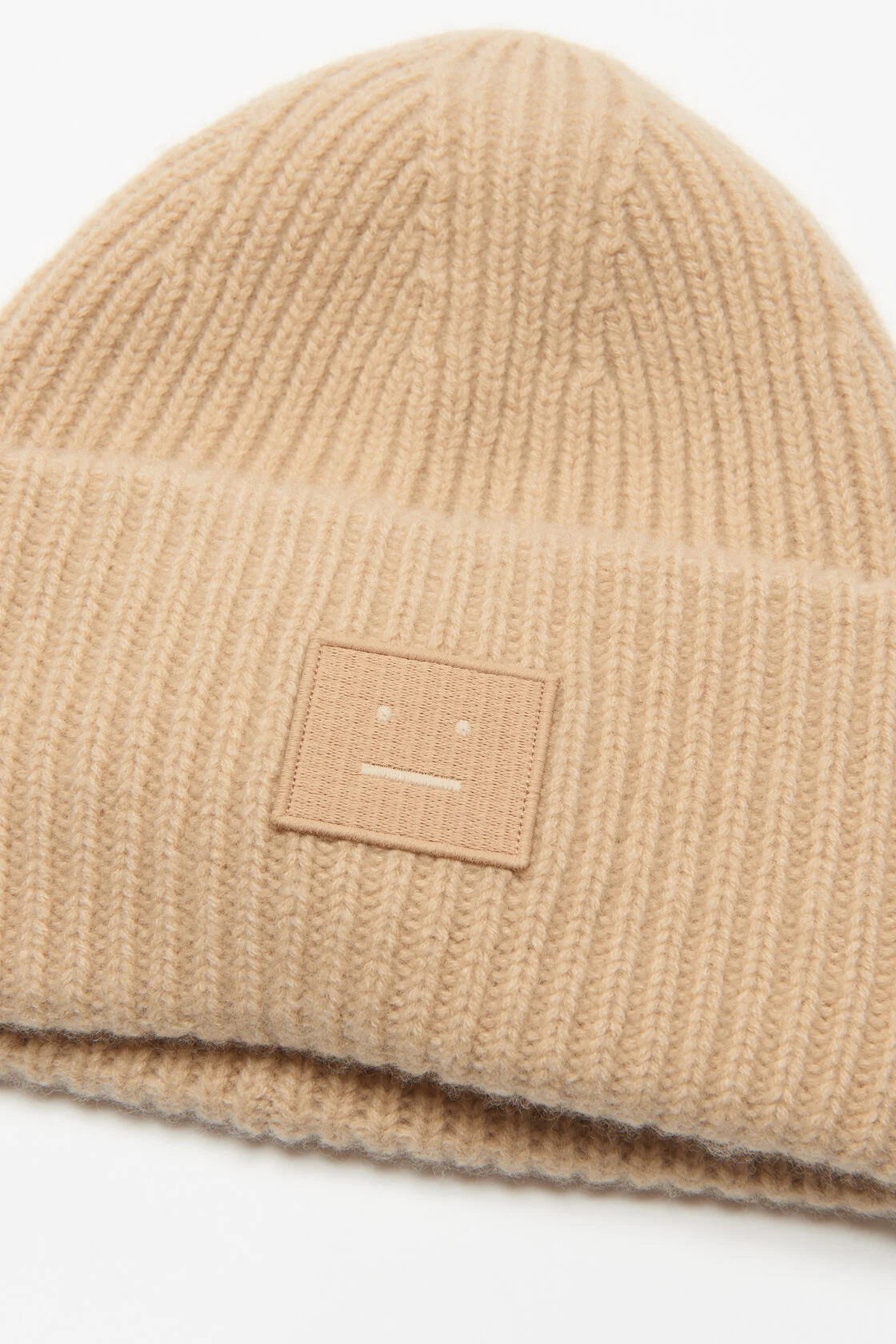 Acne Studios Mössa Large Face Logo Beanie