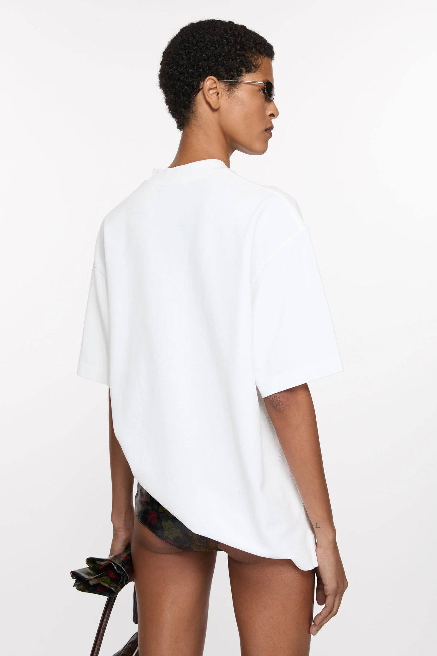 Acne Studios T-shirt Unisex Exford U Pique Tourist Logo