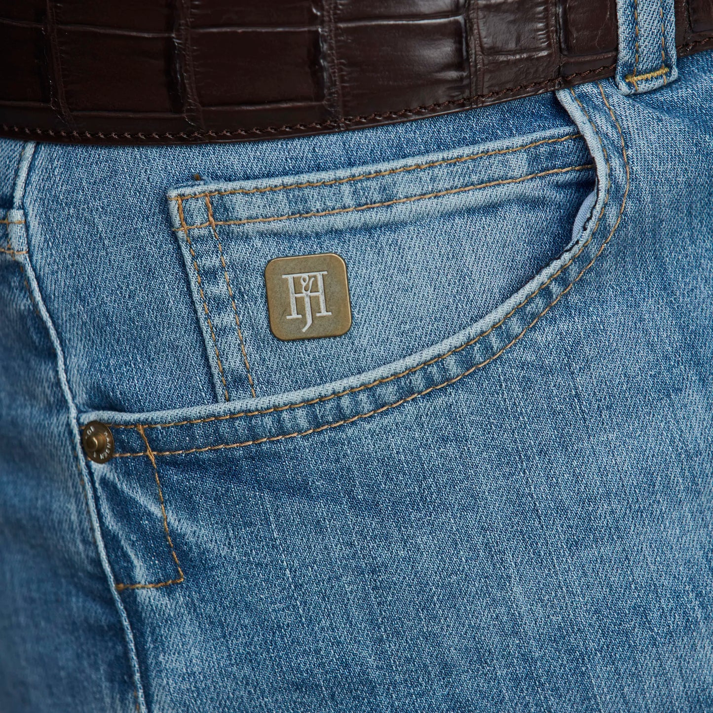 Hansen & Jacob Byxor 5-Pkt Cape Town Denim