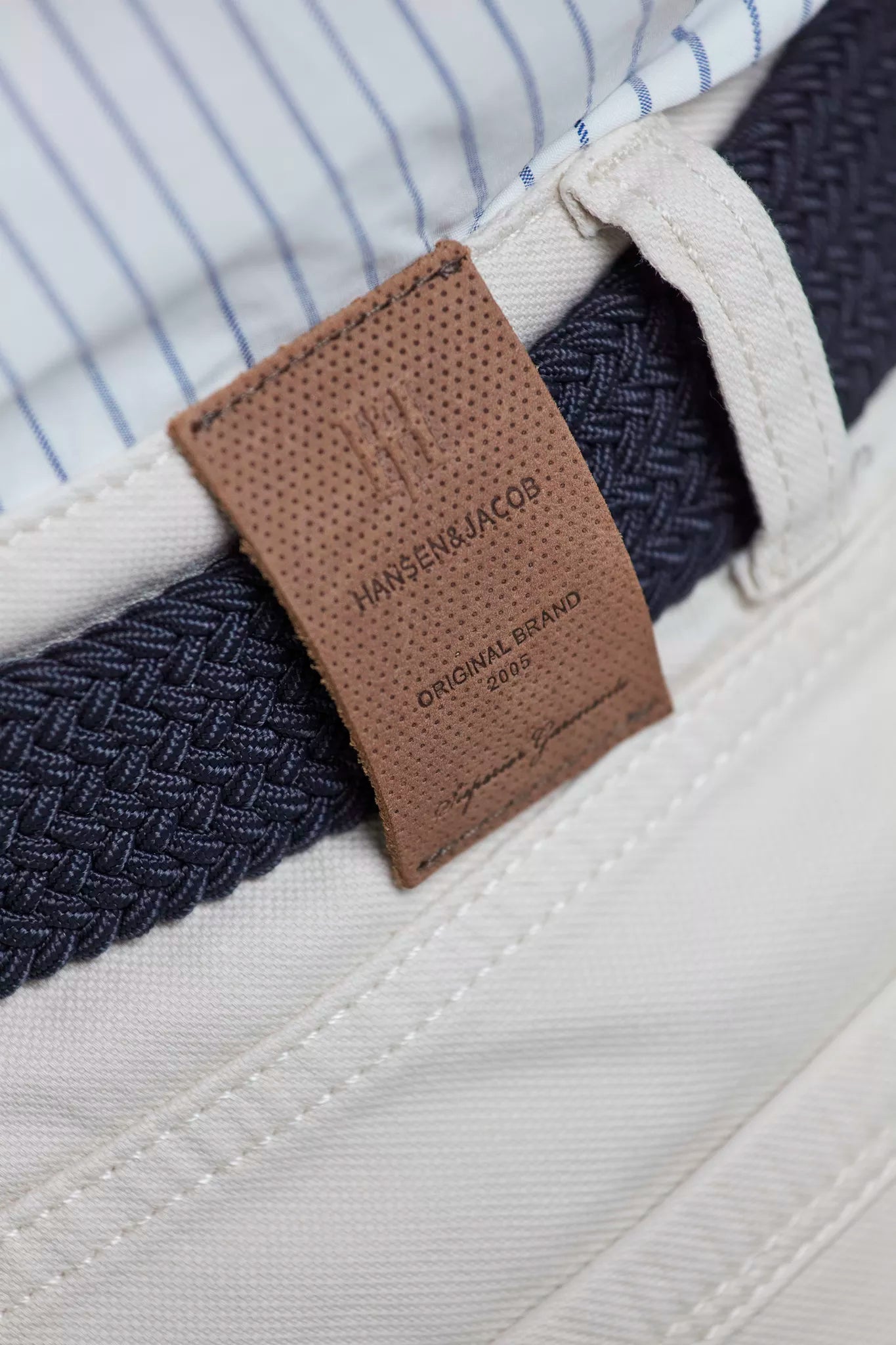 Hansen & Jacob Byxor 5-Pkt Cut'N Sew Pan Oxford