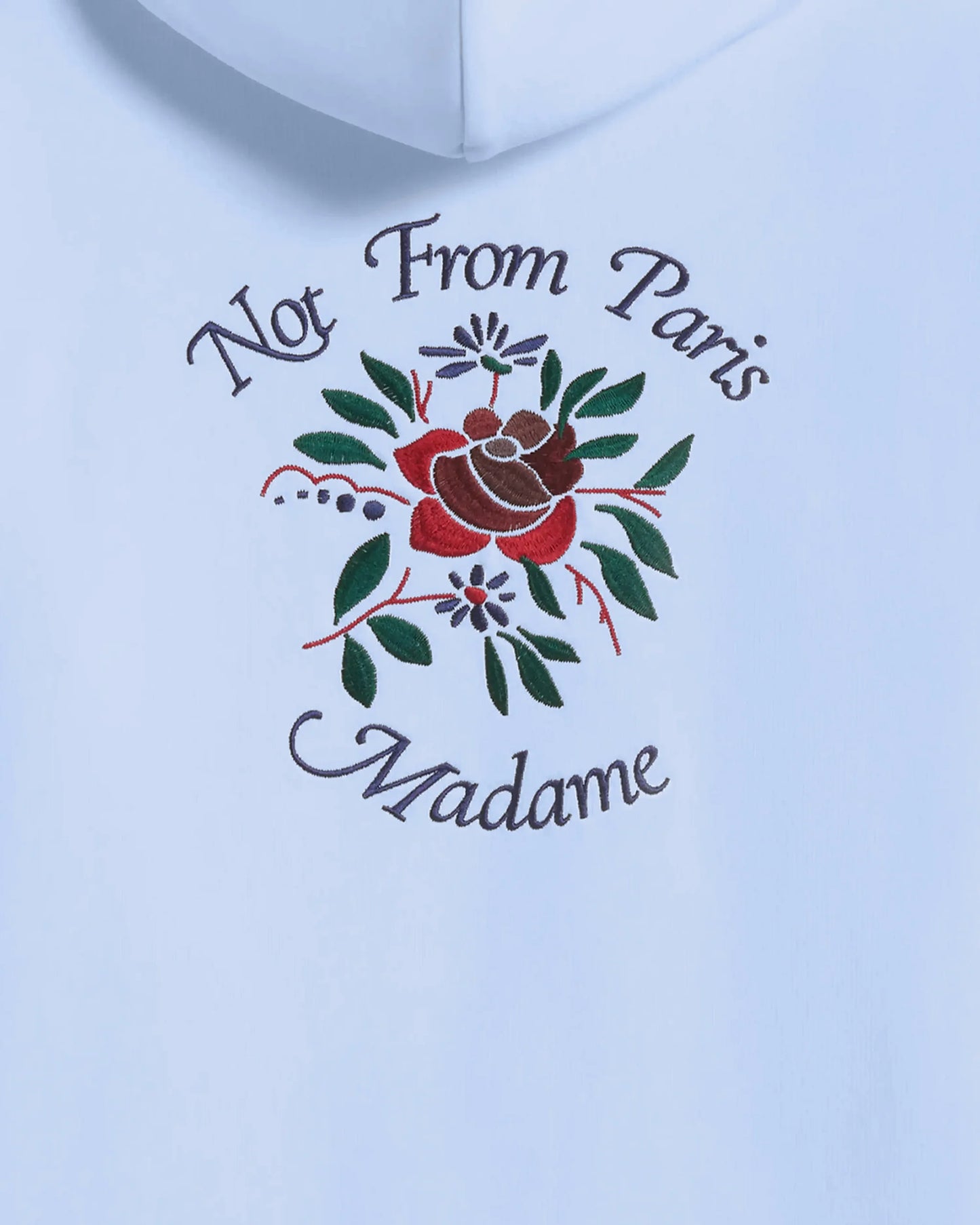 Drôle de monsieur Hoodie Slogan Rose