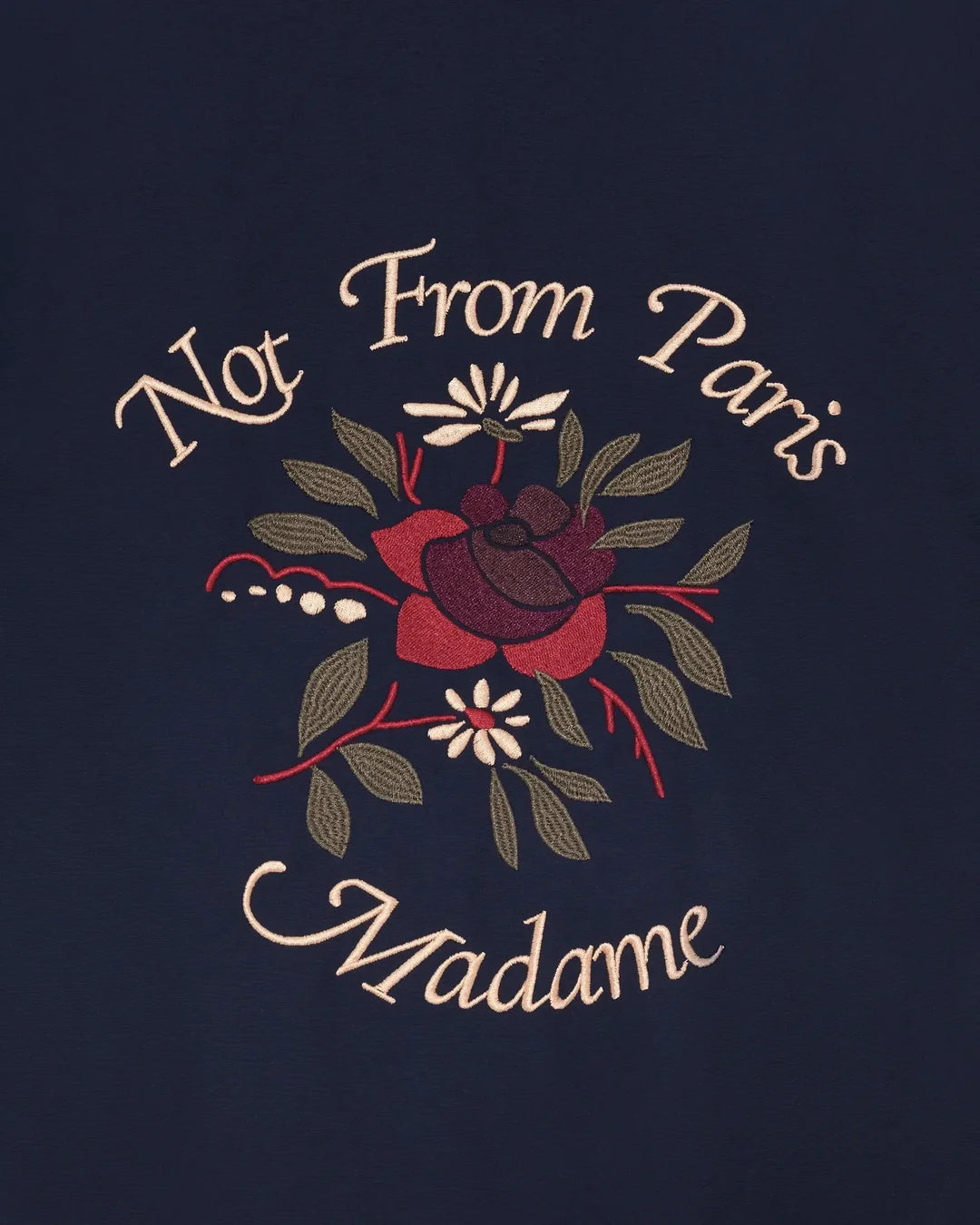 Drôle de monsieur Jacka Bomber Slogan Rose