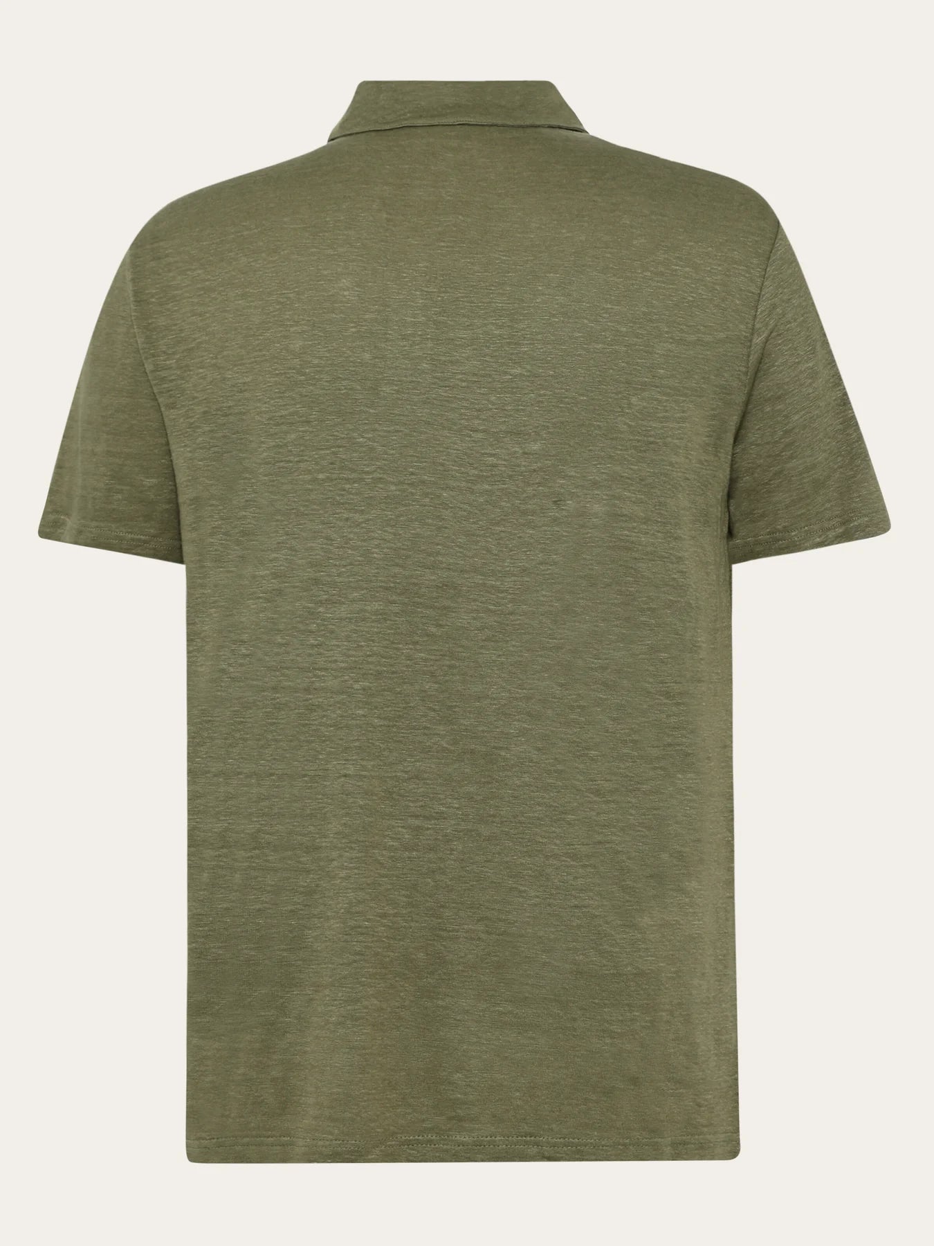 Knowledge Cotton Apparel Piké Organic Linen Polo