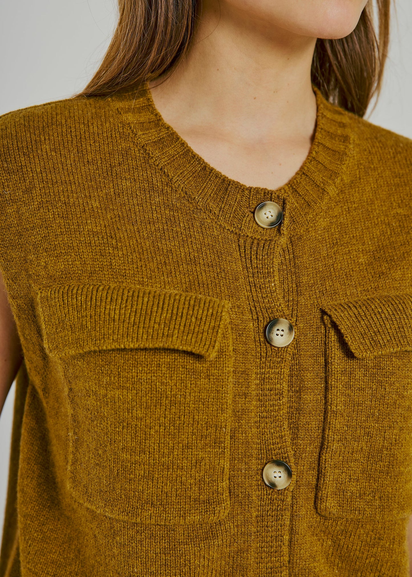 Norr Väst Lucinda Wool Knit Waistcoat