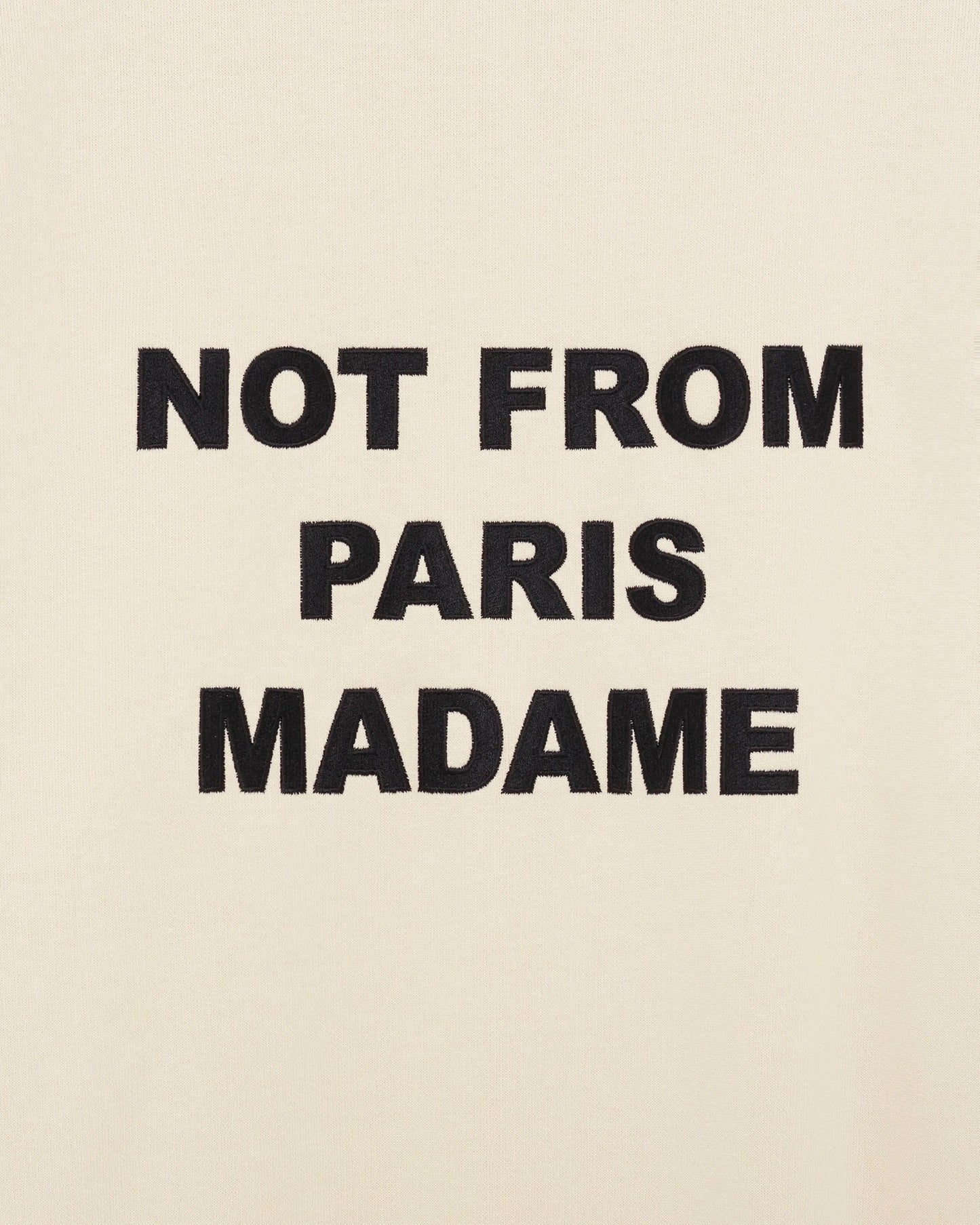 Drôle de monsieur Tröja Bold Slogan Sweat