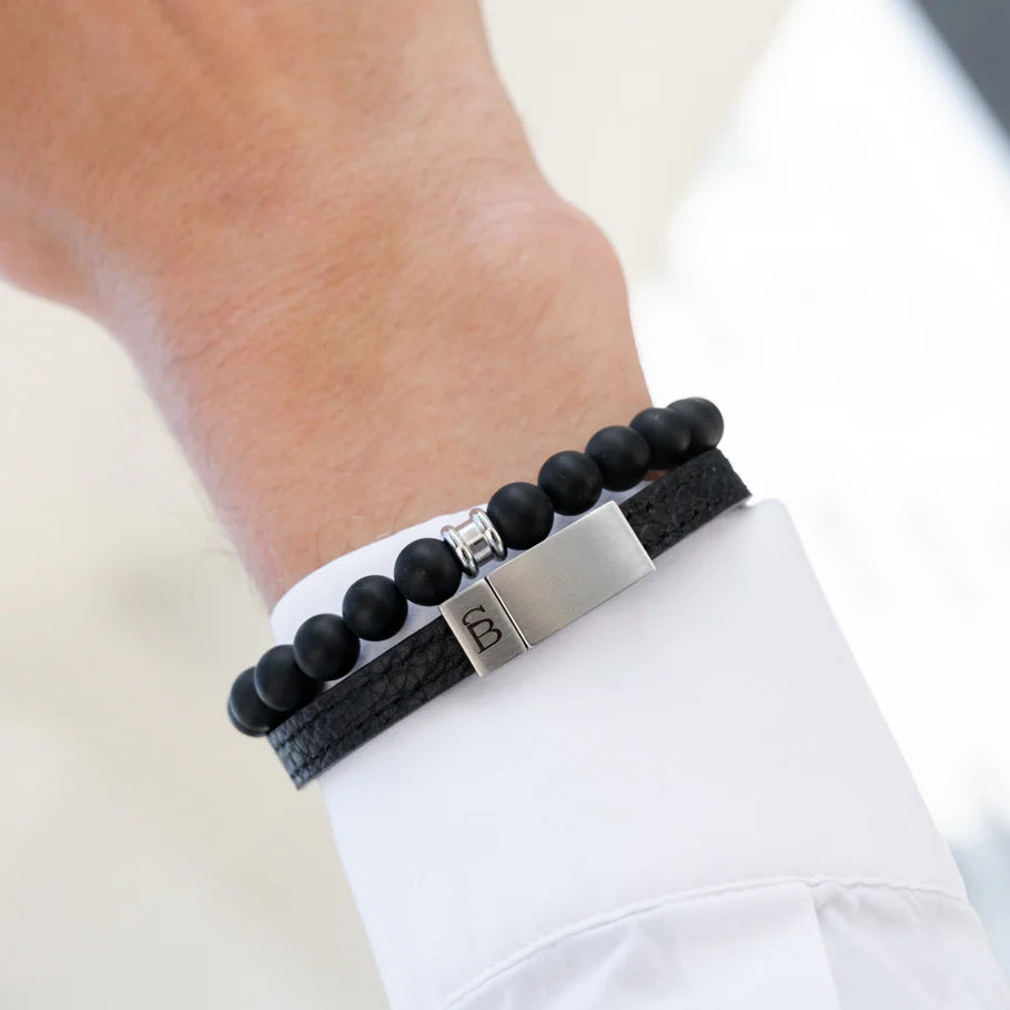 Steel & Barnett Armband Läder Bracelet Grady