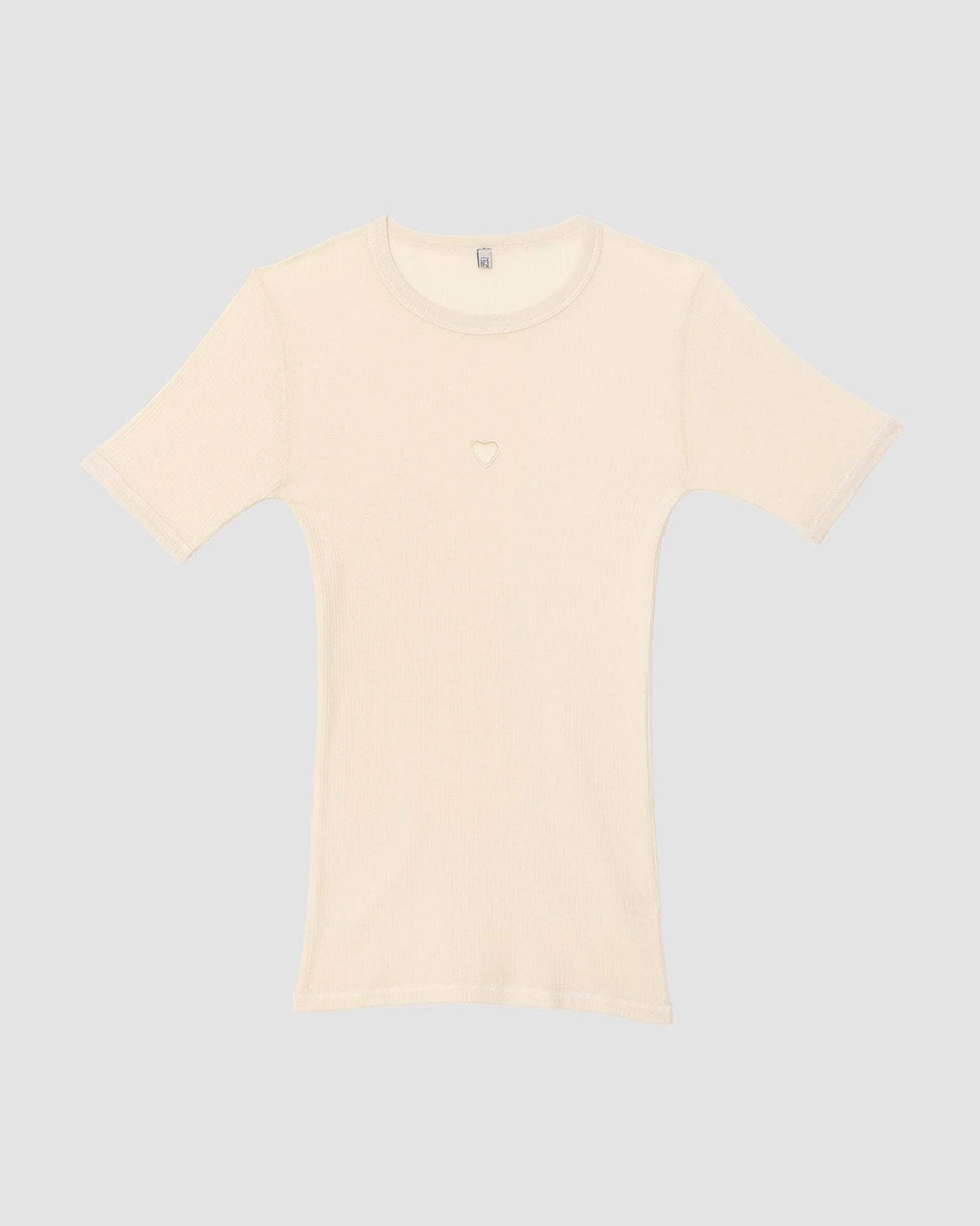 Baserange Topp Heart Short Sleeve