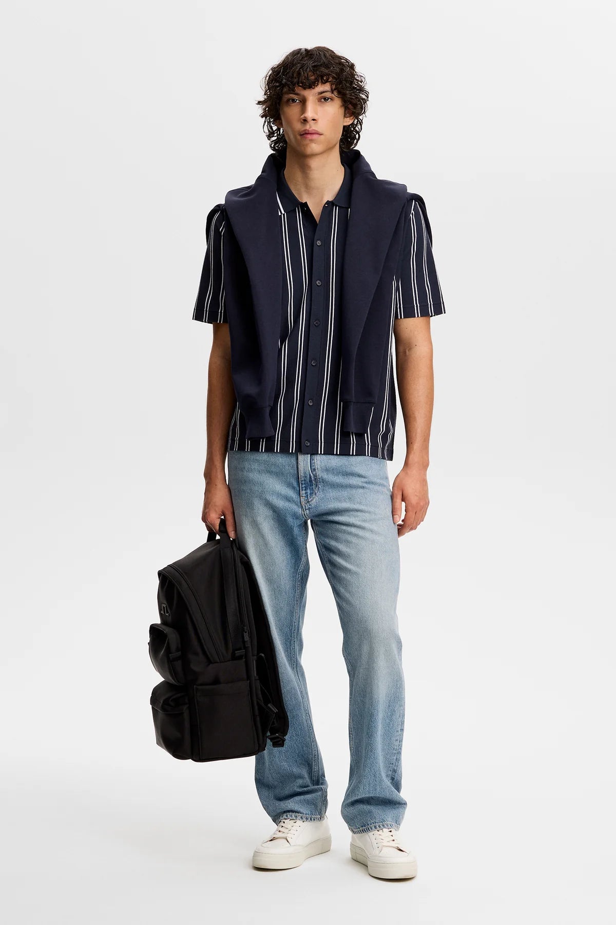 J.Lindeberg Skjorta Rue Knit SS