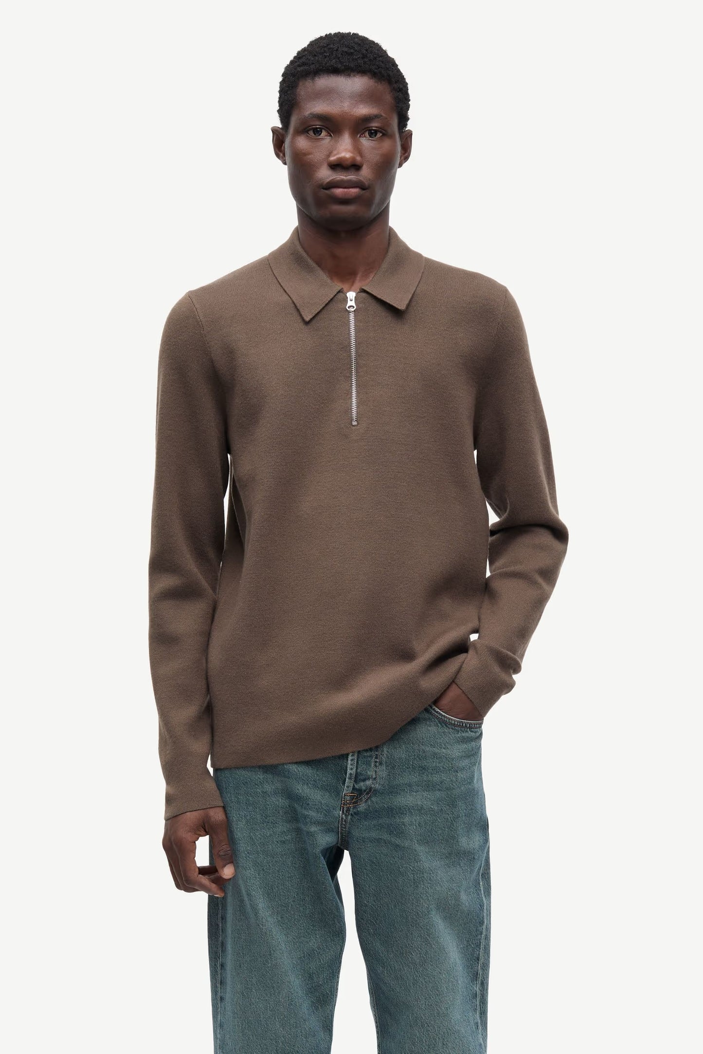 Samsøe Samsøe Tröja Guna Half Zip 10490