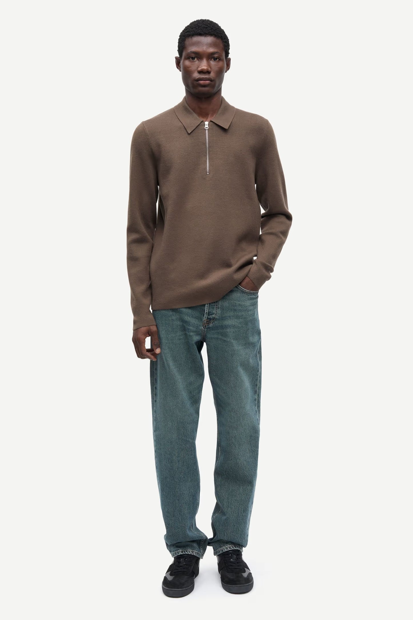 Samsøe Samsøe Tröja Guna Half Zip 10490