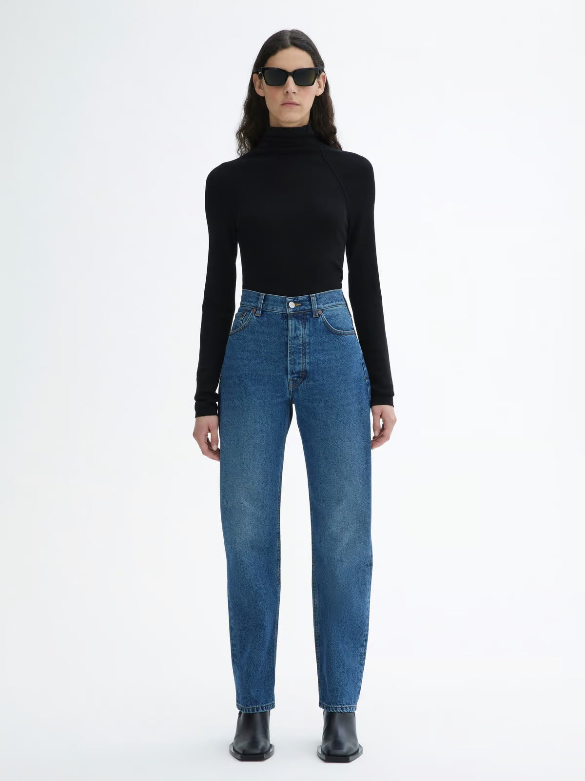Dagmar Jeans Straight Leg Denim