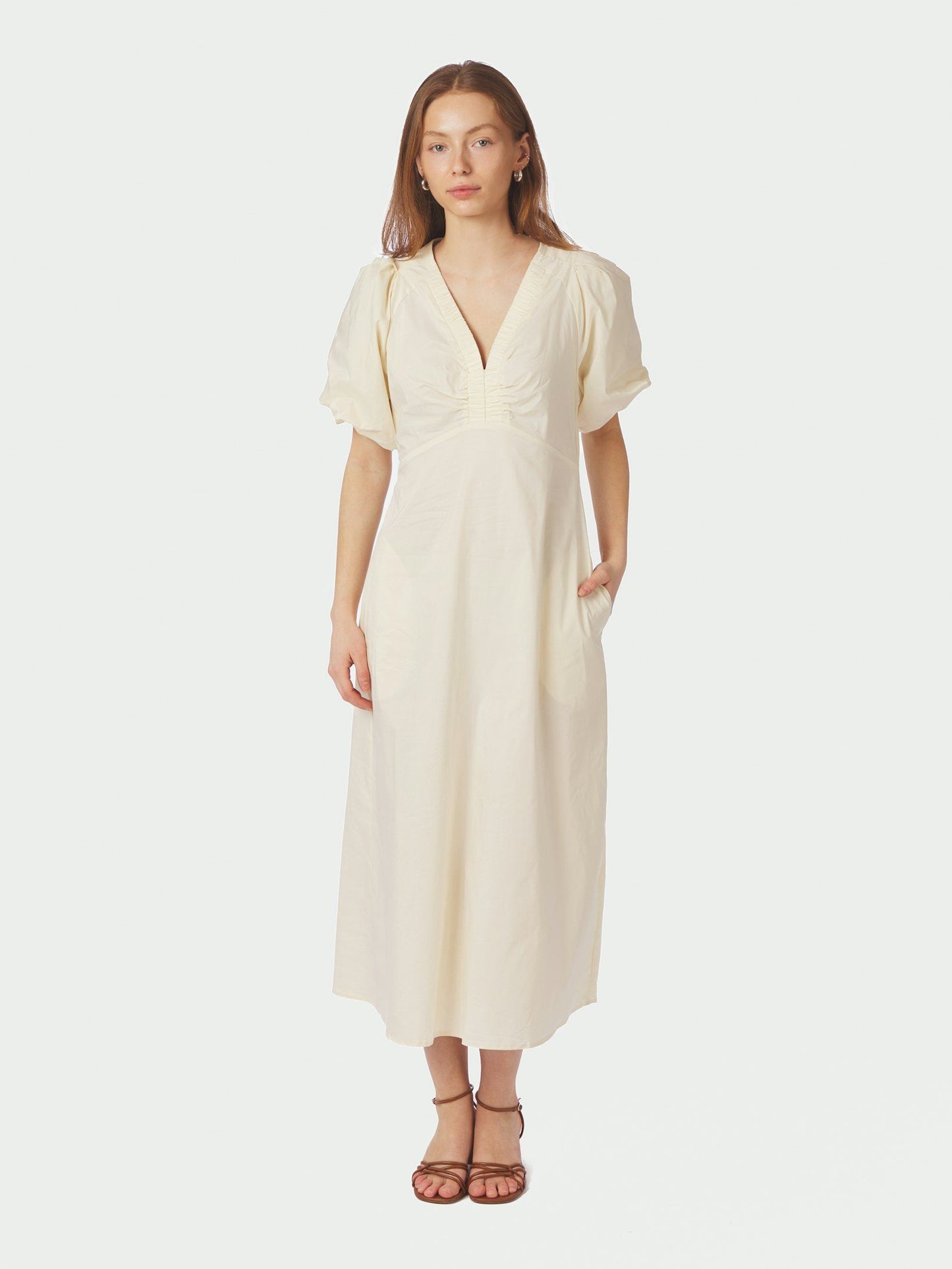 Neo Noir Klänning Illana Poplin