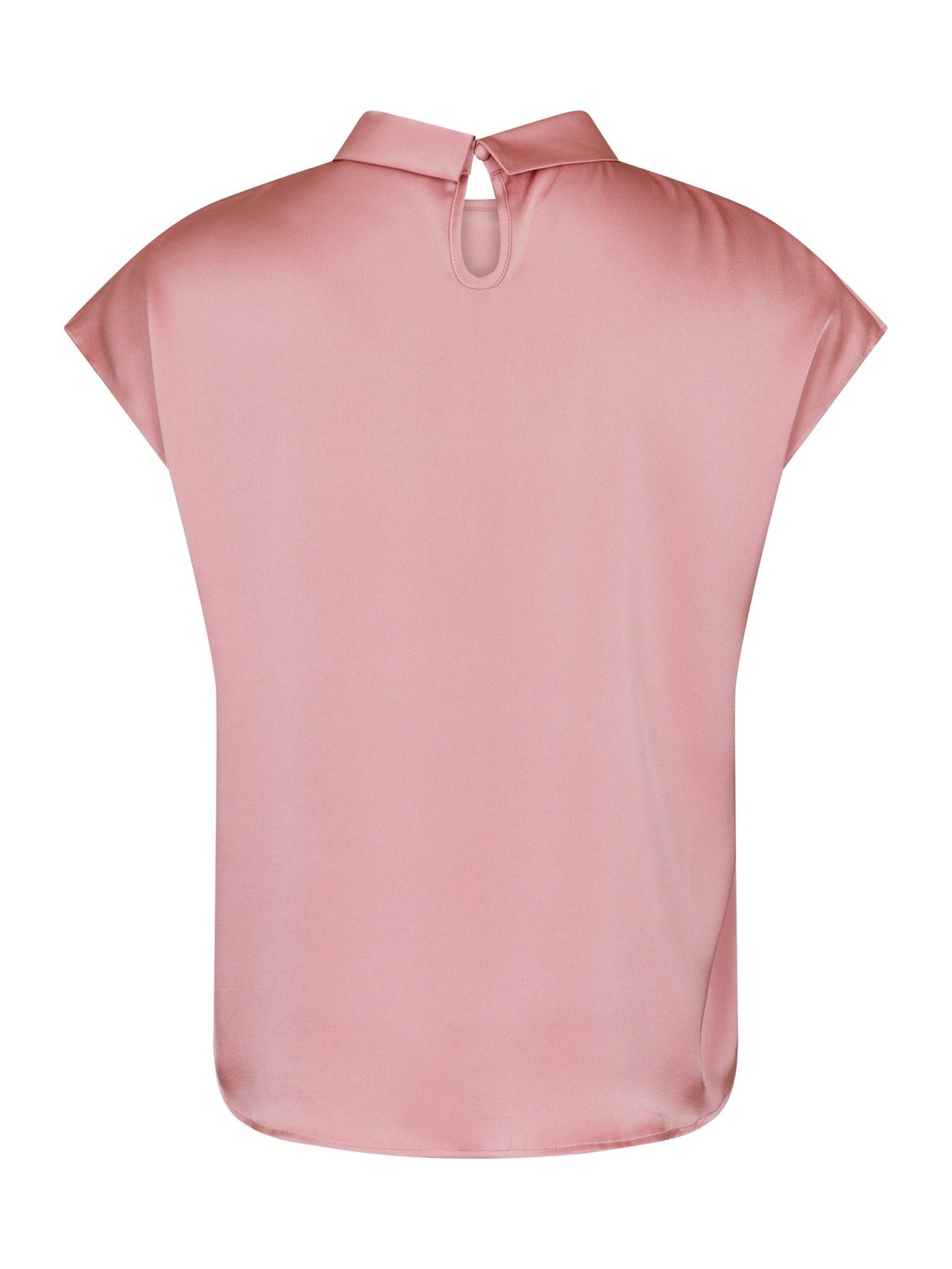 Neo Noir Topp Fleur Drapy Satin