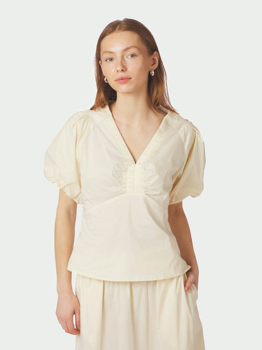Neo Noir Blus Irina Poplin