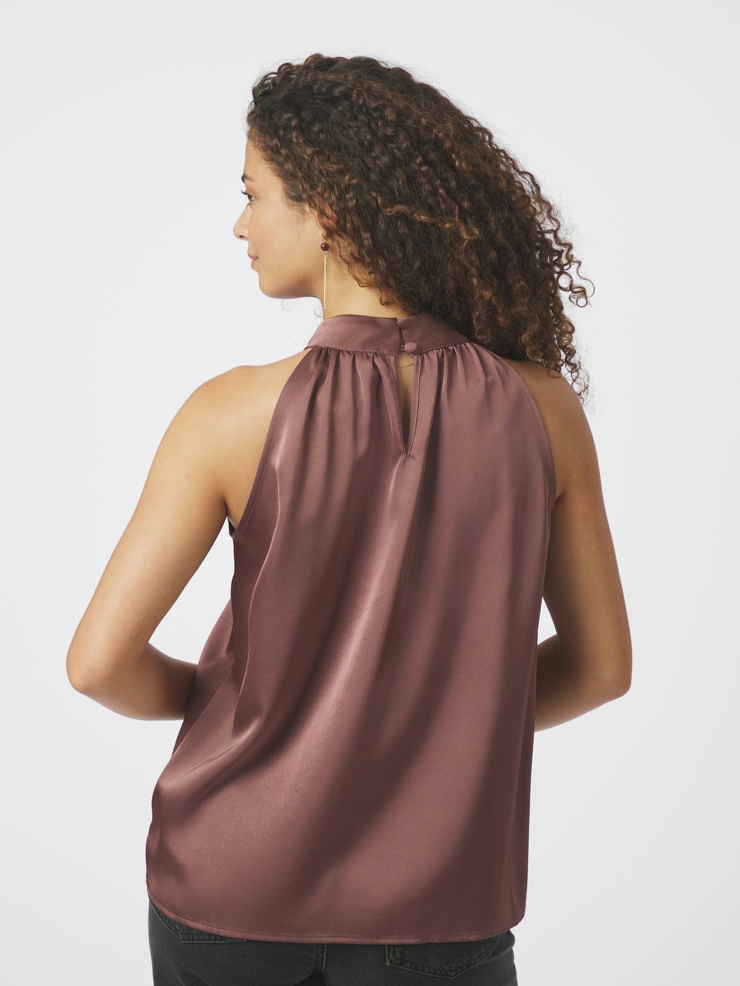 Neo Noir Topp Rosette heavy Sateen