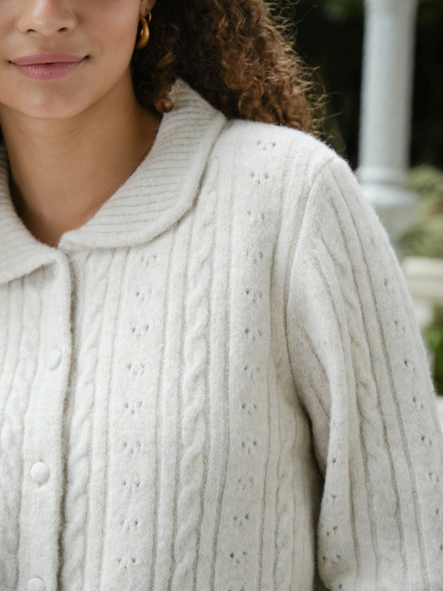 Neo Noir Kofta Emelie Knit