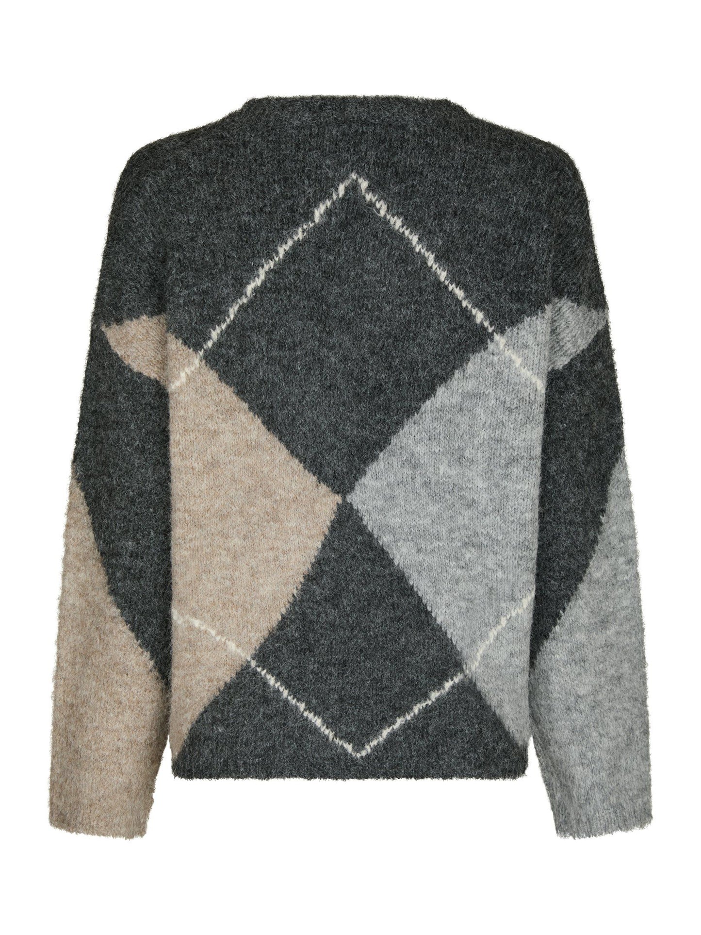 Neo Noir Tröja Inga Check Fluff Knit