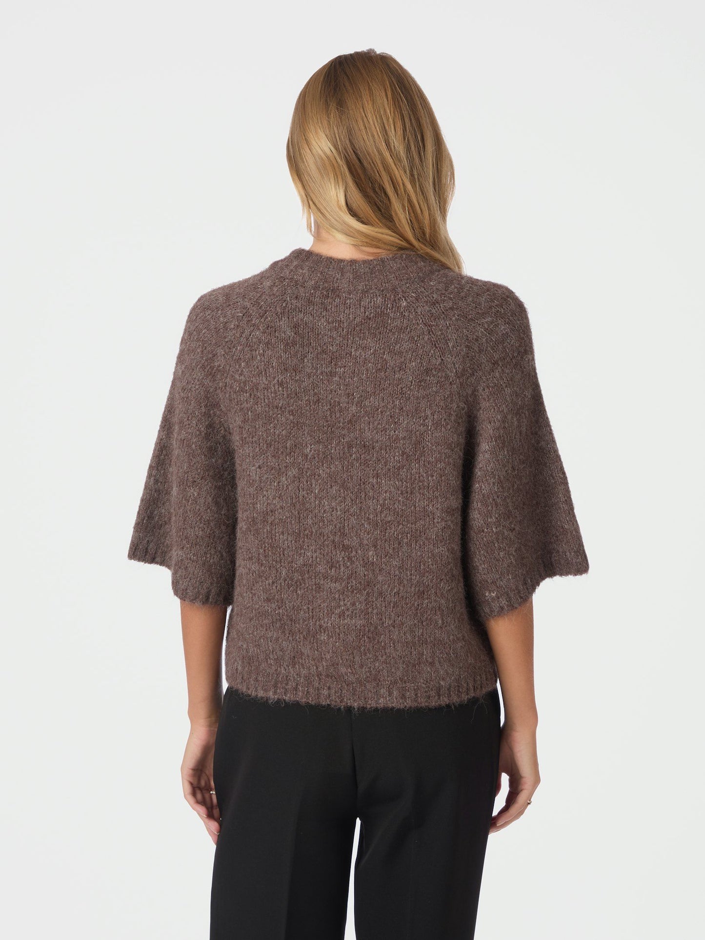 Neo Noir Benuta Kofta Fluffy Knit