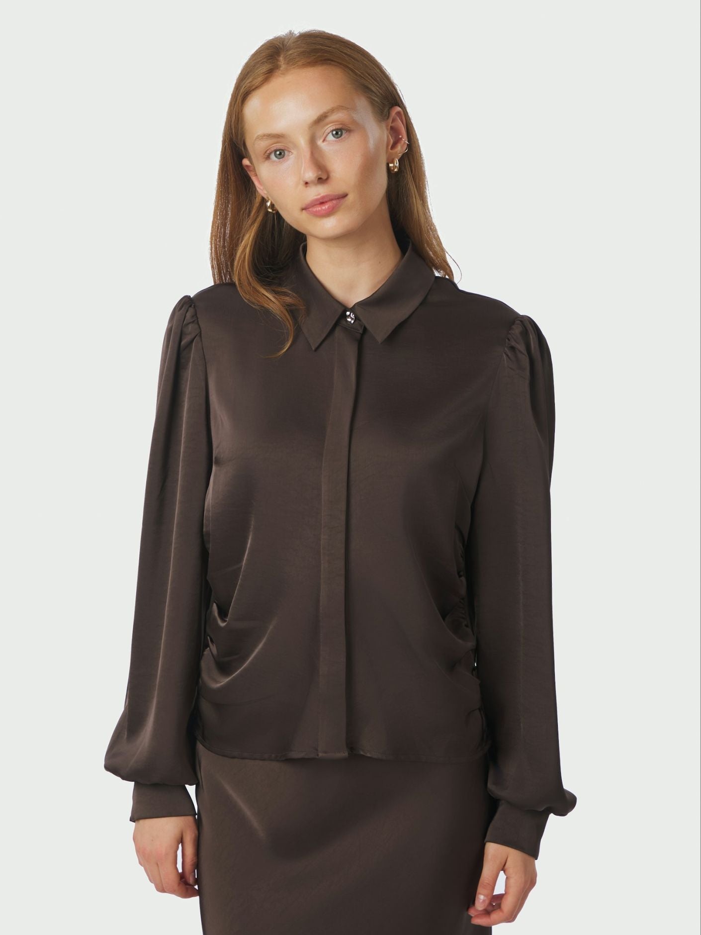 Neo Noir Blus Fransala Heavy Sateen