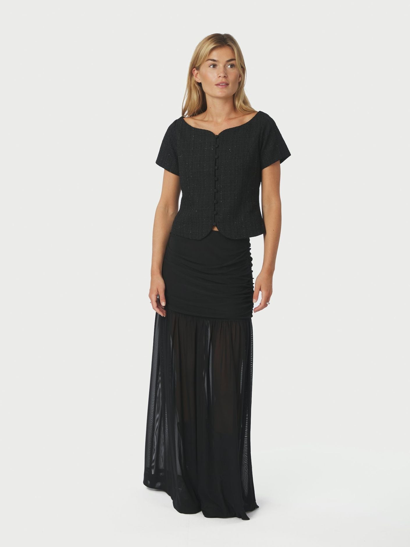 Neo Noir Kjol Mori Layered