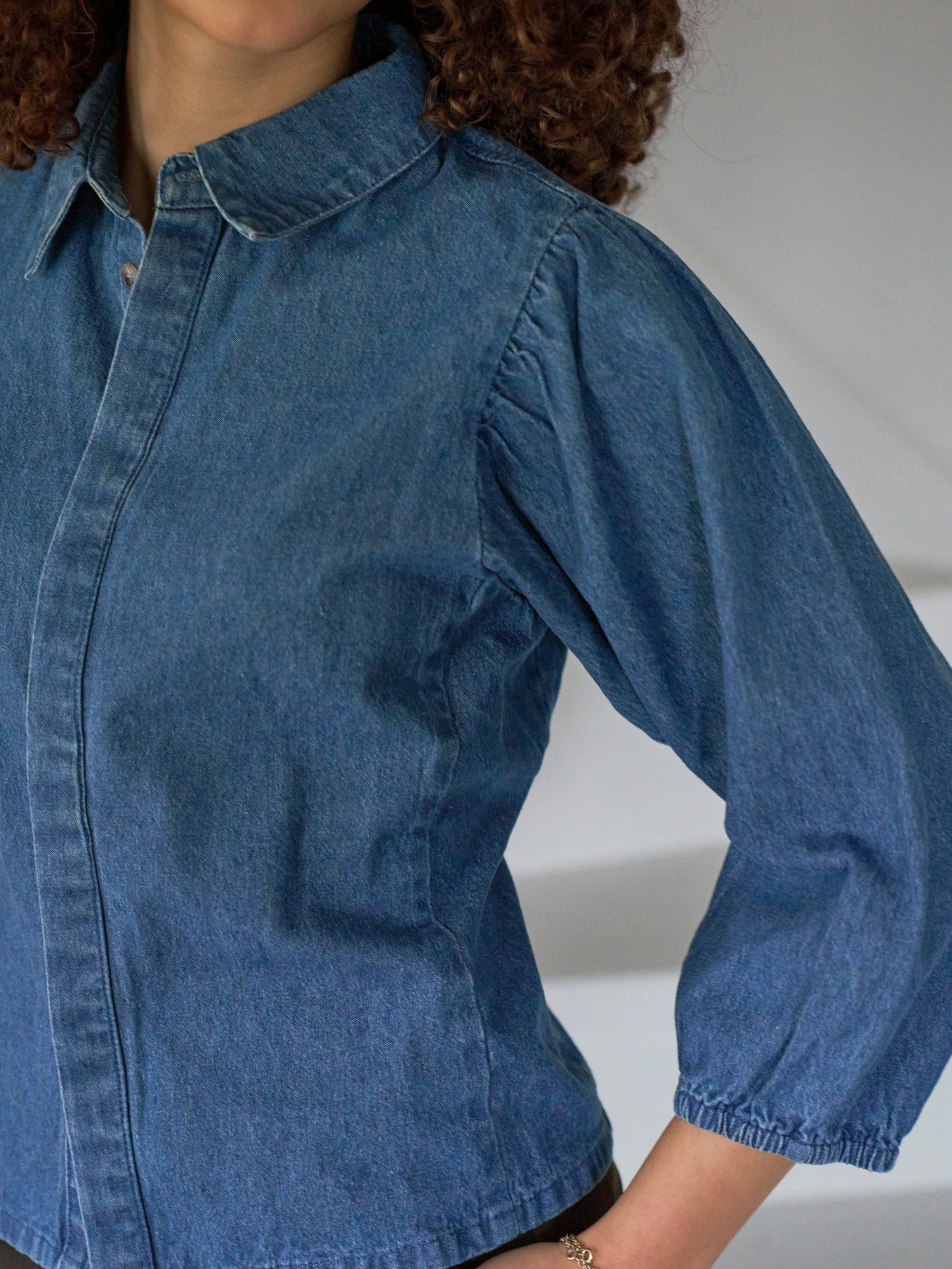 Neo Noir Skjorta Wandana Denim