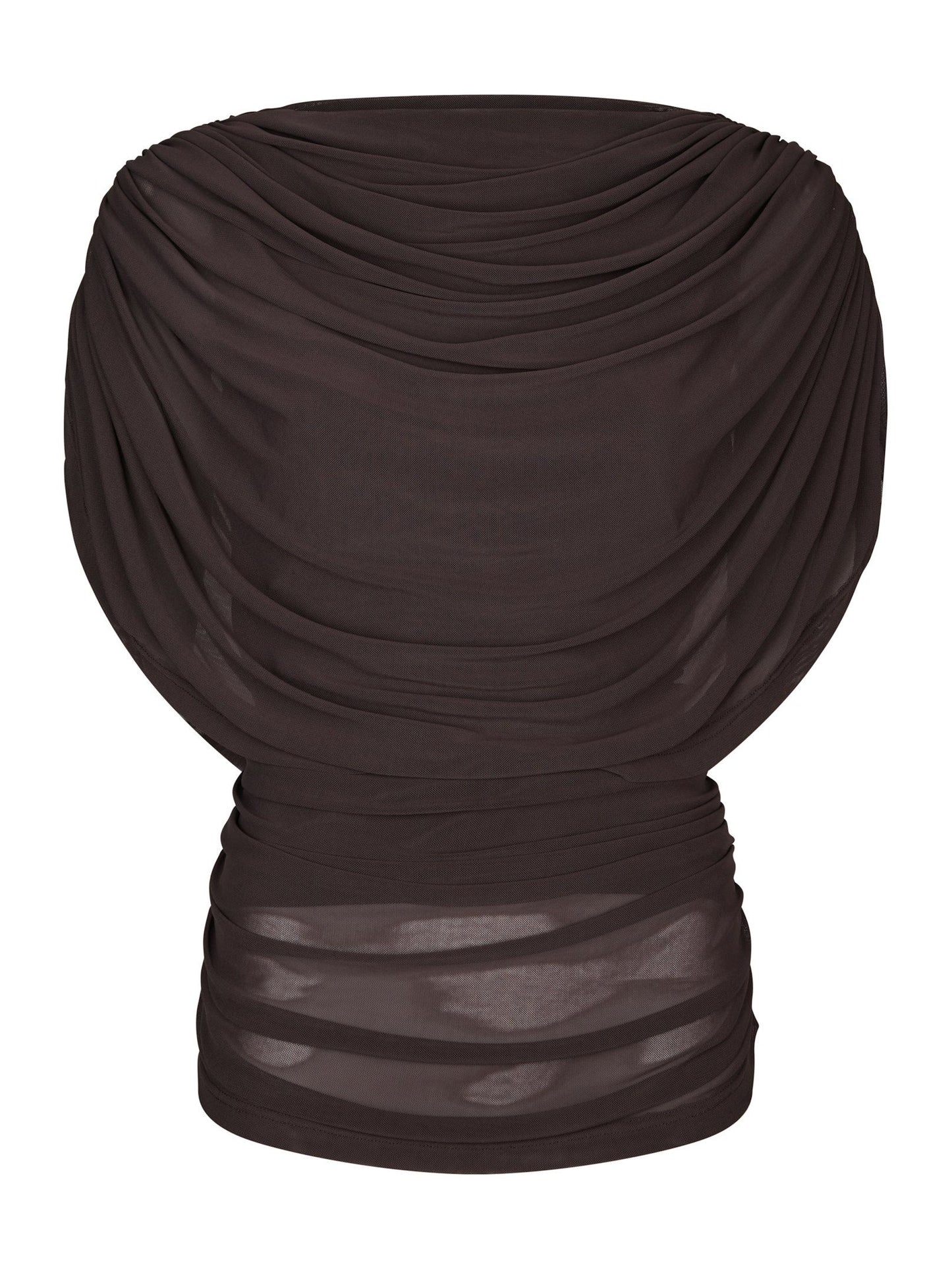 Neo Noir Topp Cottuna Drapy Mesh