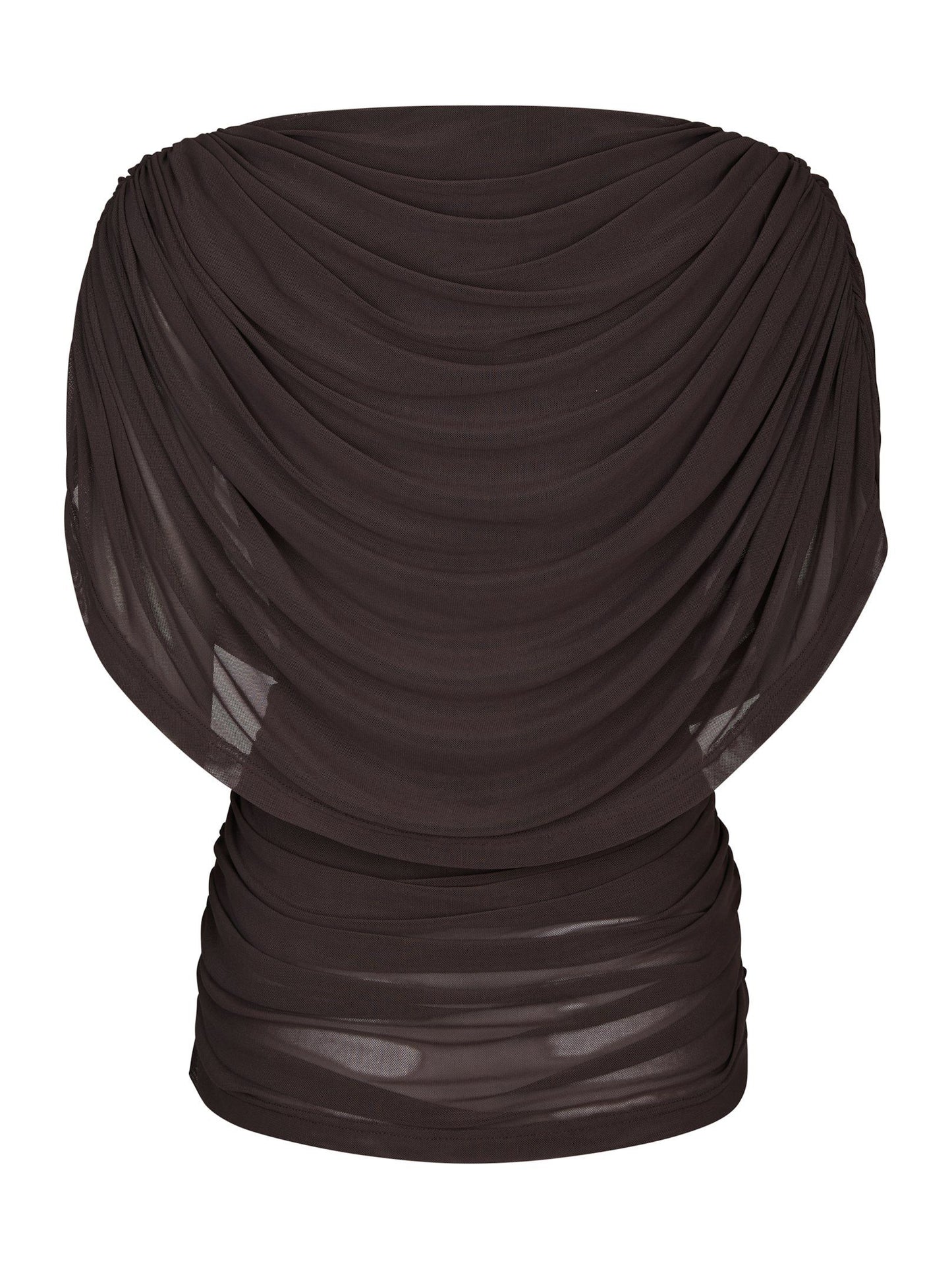 Neo Noir Topp Cottuna Drapy Mesh