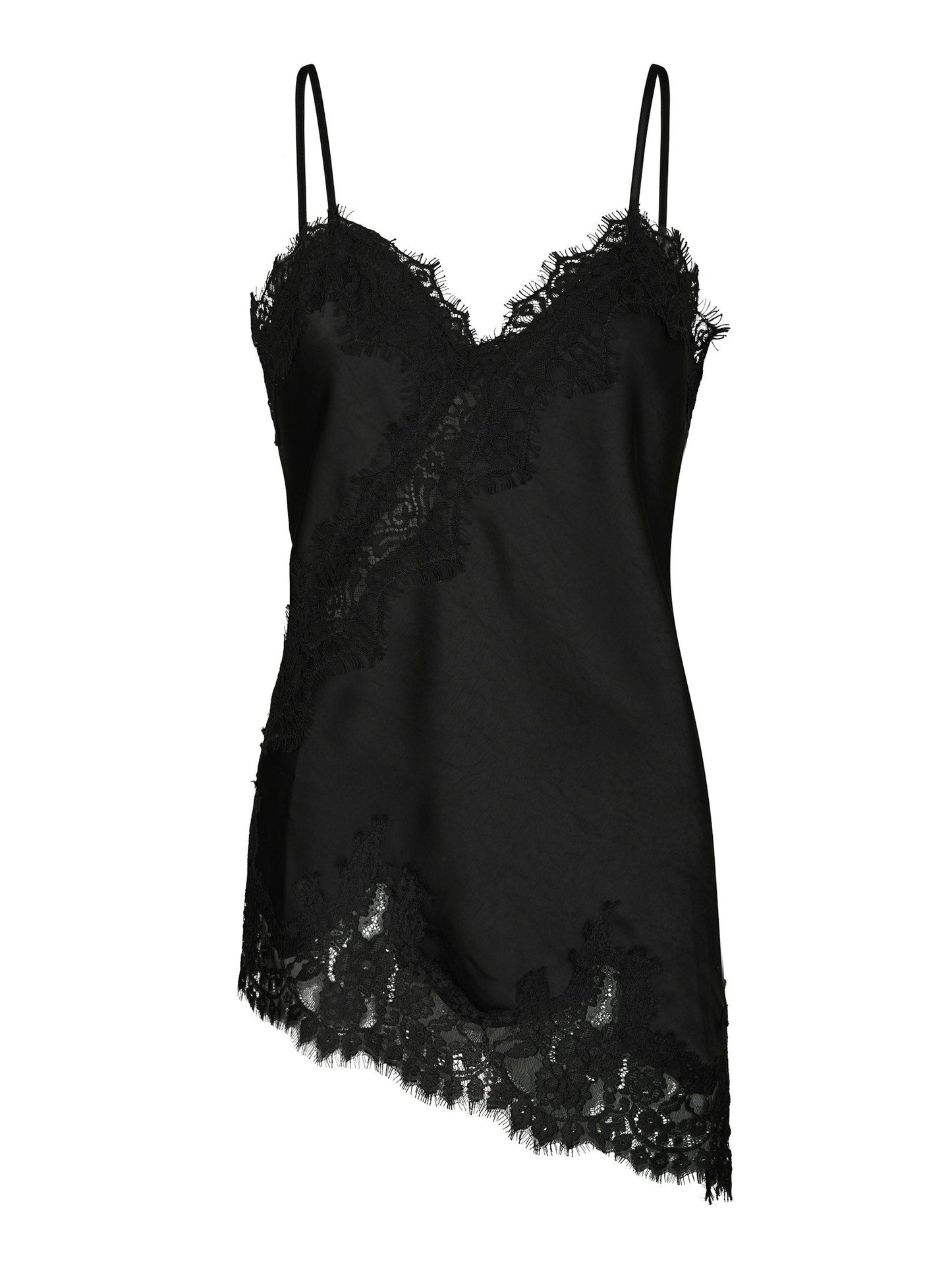Neo Noir Topp Viole Lace