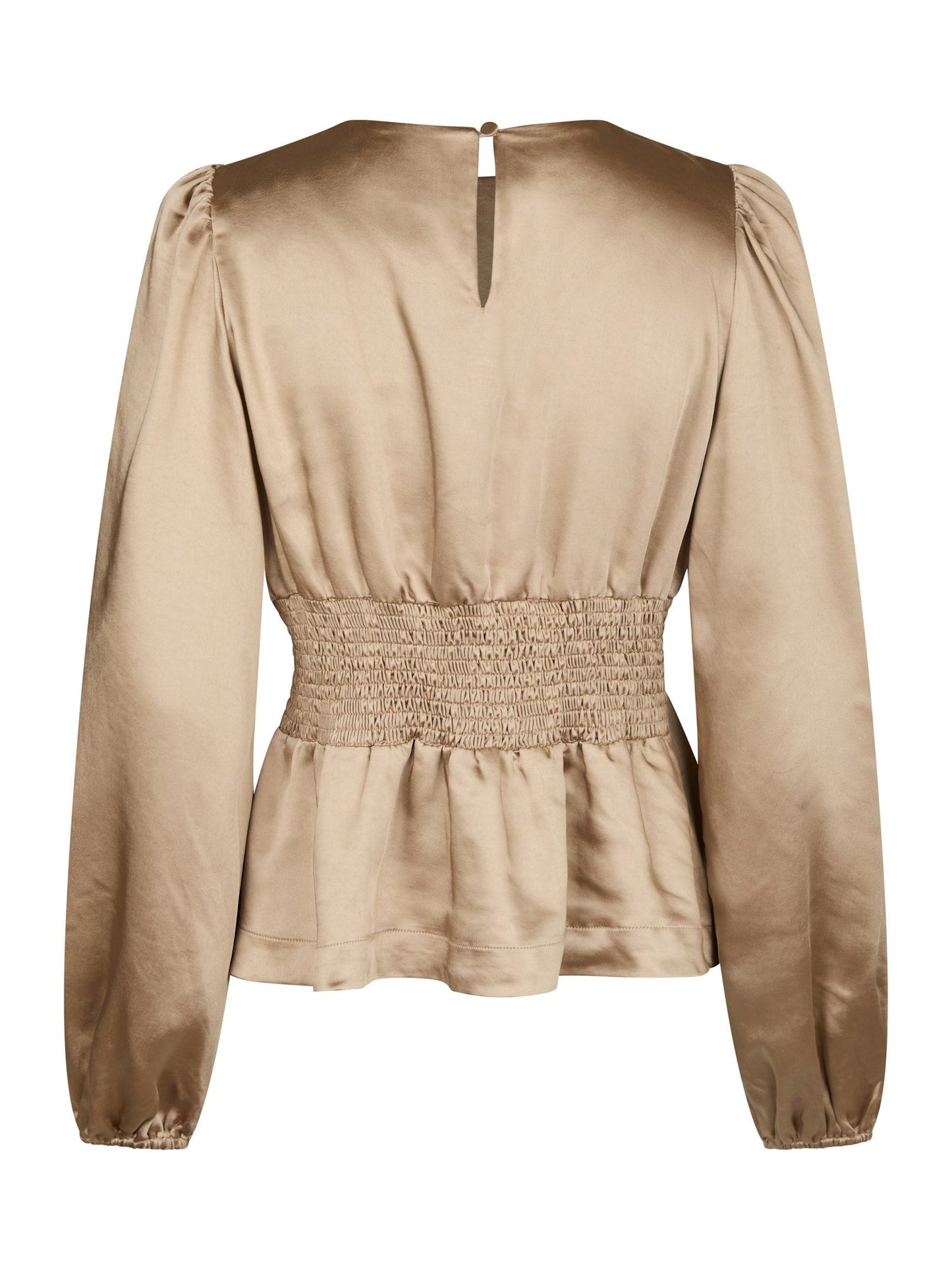 Neo Noir Blus Vanya Crushed Sateen