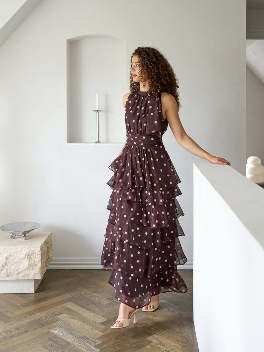 Neo Noir Klänning Marli Big Dot