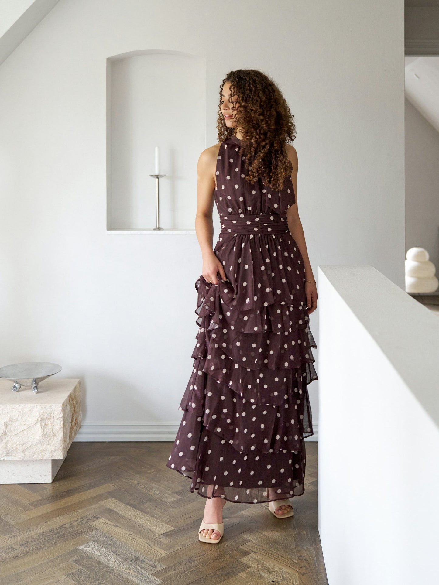 Neo Noir Klänning Marli Big Dot