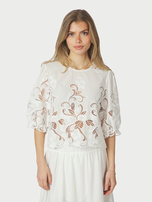 Neo Noir Blus Fia Embroidery