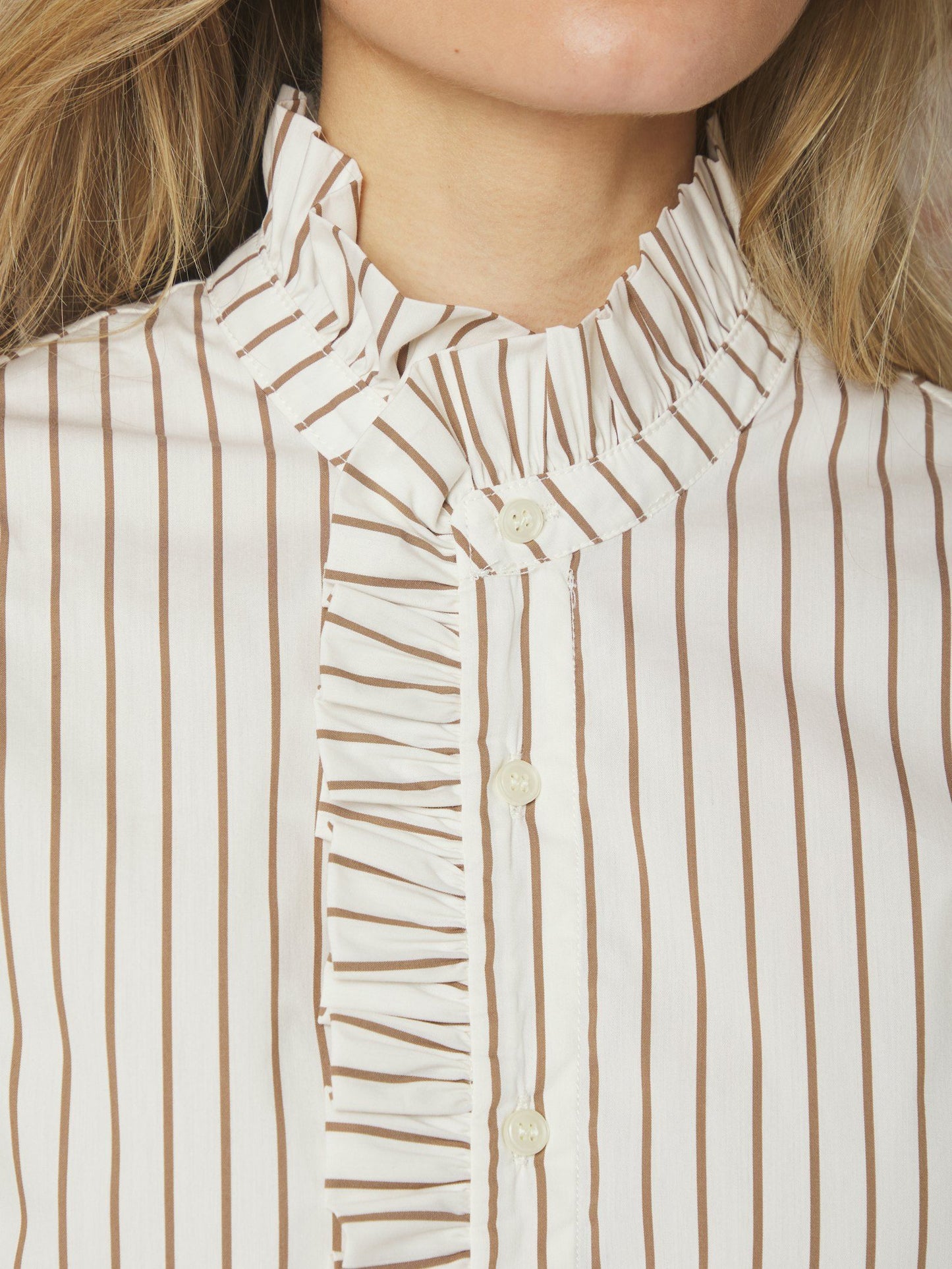 Neo Noir Klänning Nellie Wide Stripe