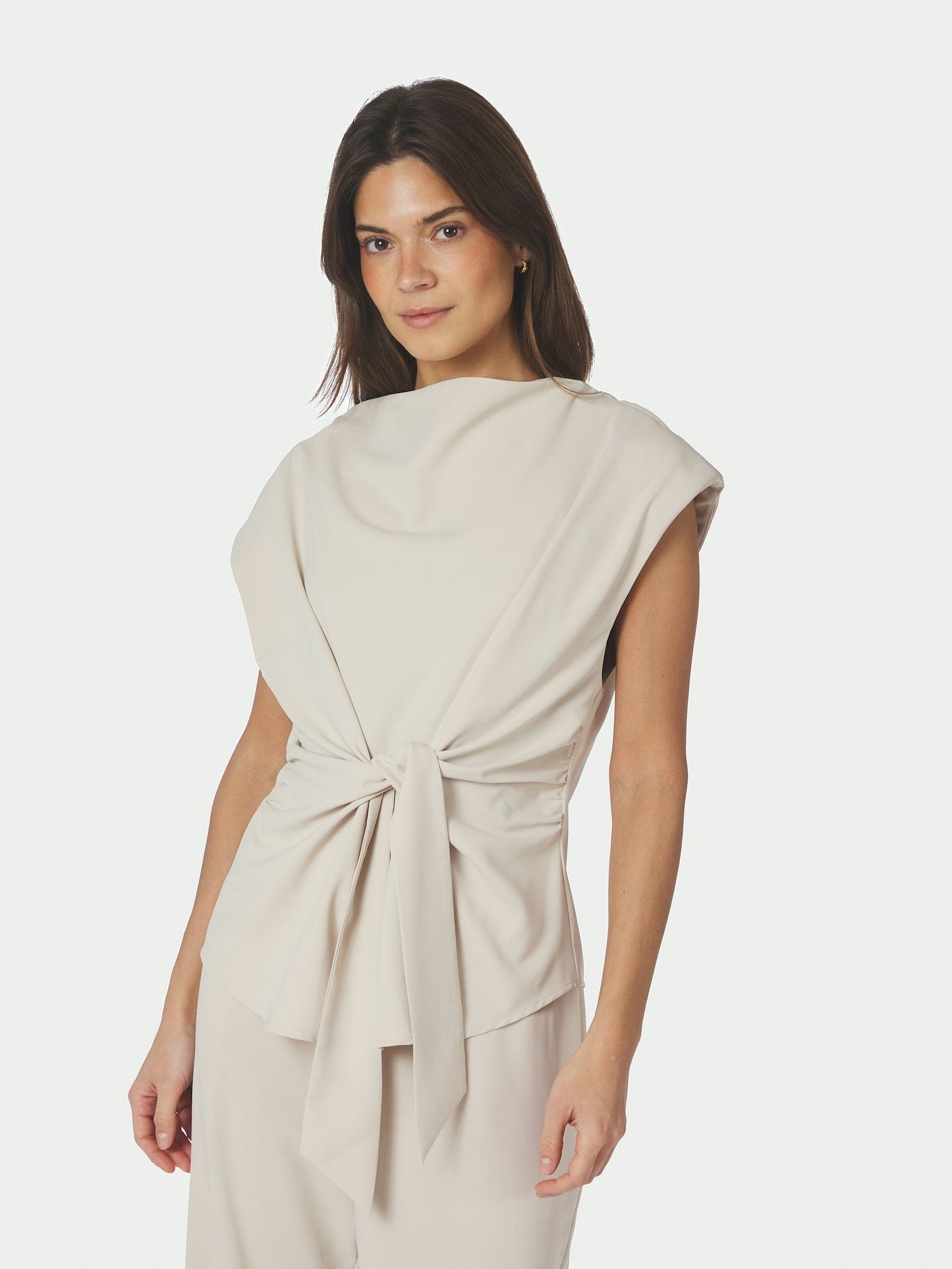 Neo Noir Topp Katarim Crepe